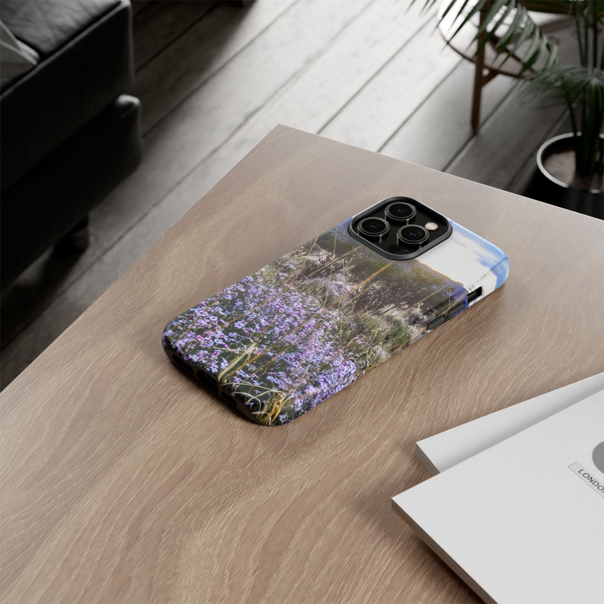 Floral Phone Case, Tough Phone Cover for Outdoor Lovers, Nature-Inspired Accessories, Gift for Photography Enthusiasts, Protective [...]