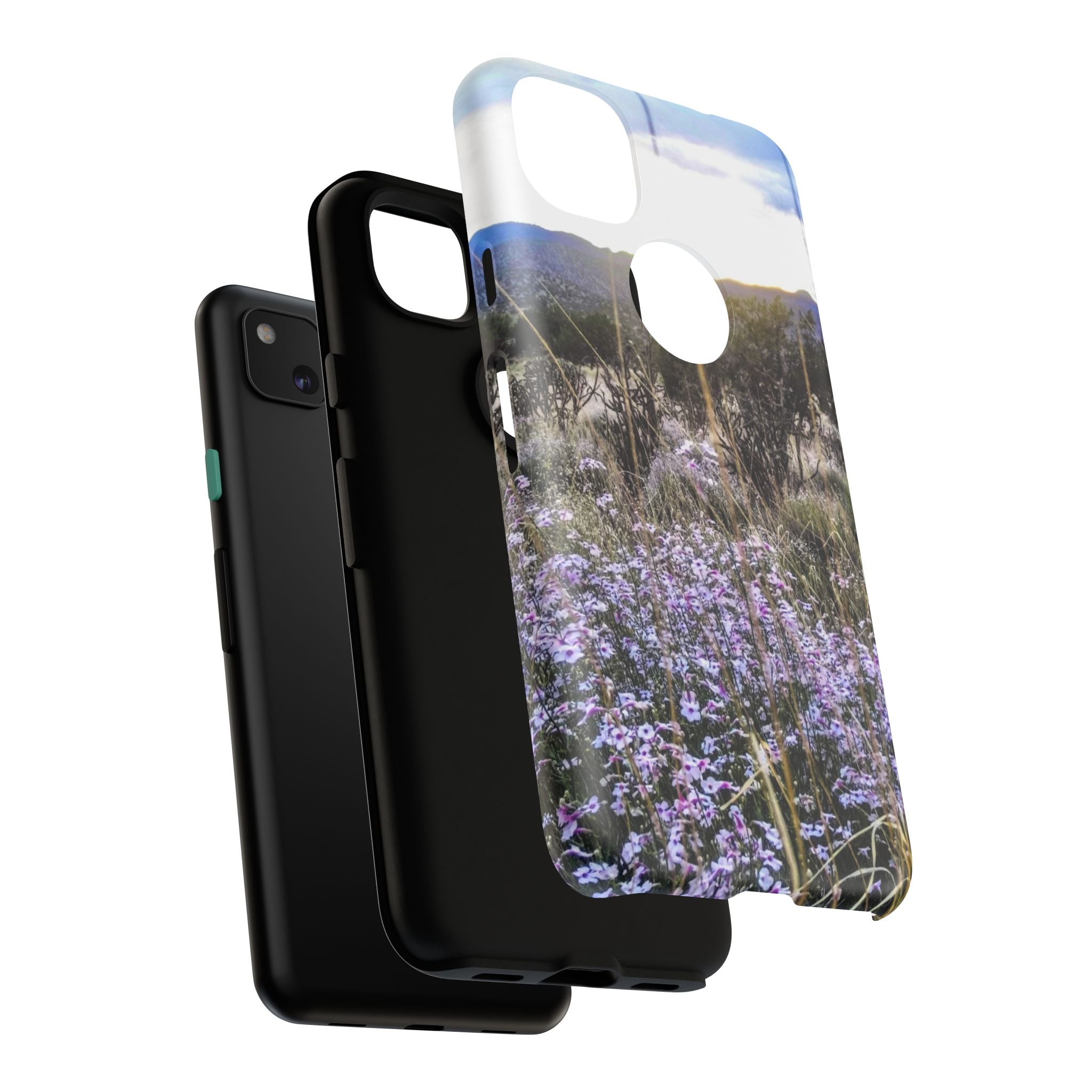 Floral Phone Case, Tough Phone Cover for Outdoor Lovers, Nature-Inspired Accessories, Gift for Photography Enthusiasts, Protective [...]