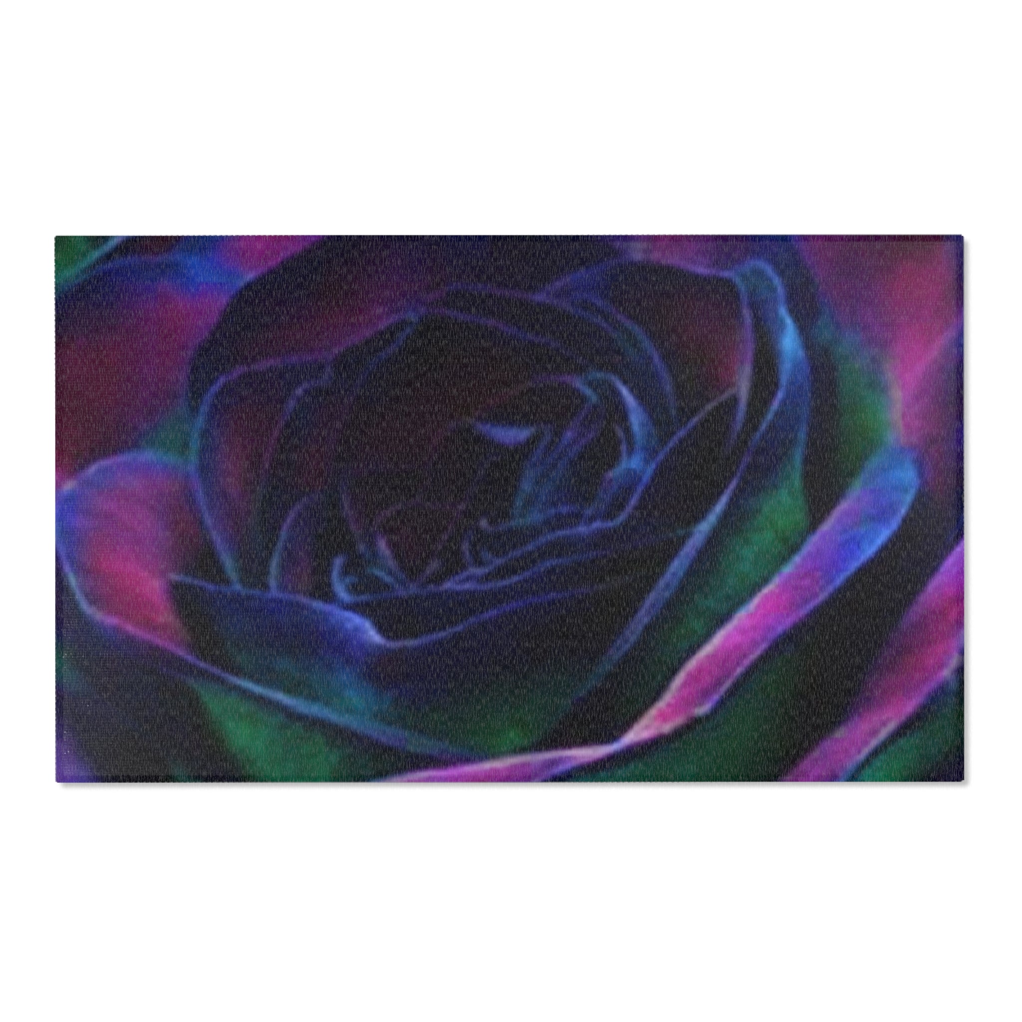 Vibrant Floral Area Rug - Colorful Home Decor, Boho Living Room Accent, Perfect for Gifts, Modern Floor Covering, Stylish Rug