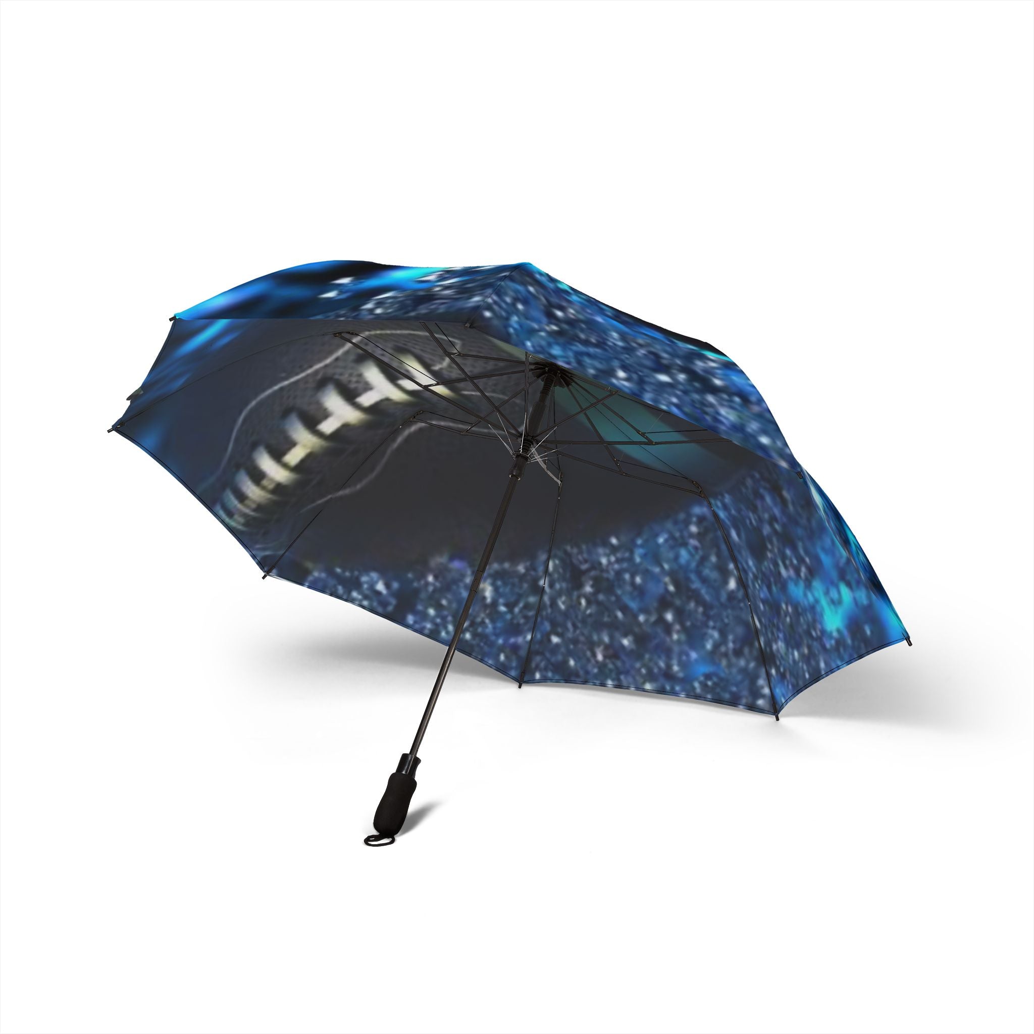 Stylish Semi-Automatic Foldable Umbrella, Rain Gear, Waterproof Canopy, Beach Accessory, Gift for Adventurers, Sports Enthusiasts