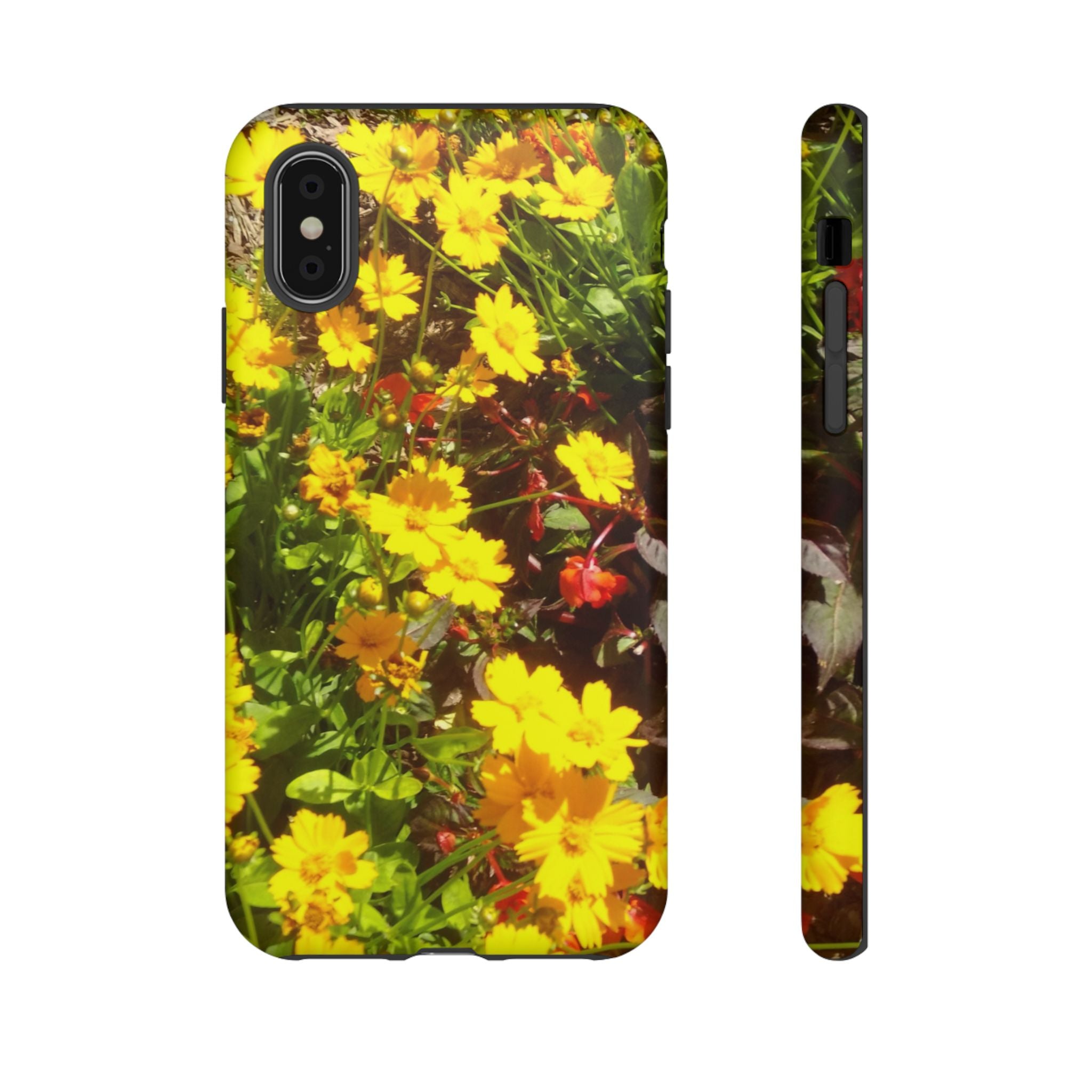 Floral Phone Case - Tough Cases with Vibrant Yellow Flowers, Protective Floral Cover, Spring Decor, Gift Idea for Nature Lovers, [...]