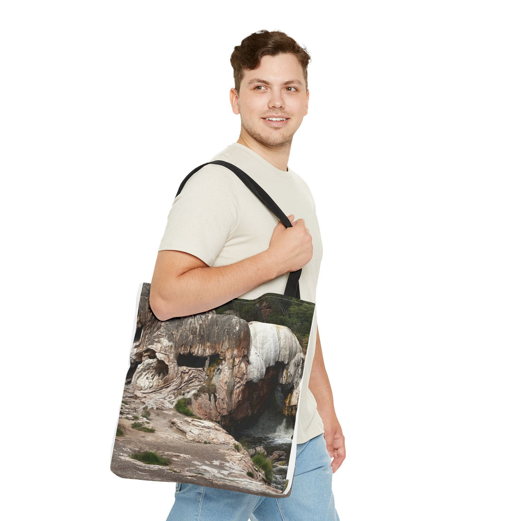 Nature-Inspired Tote Bag for Adventurers, Eco-Friendly Gift, Boho Style, Travel Essentials, Hiking Accessory, Unique Art Print