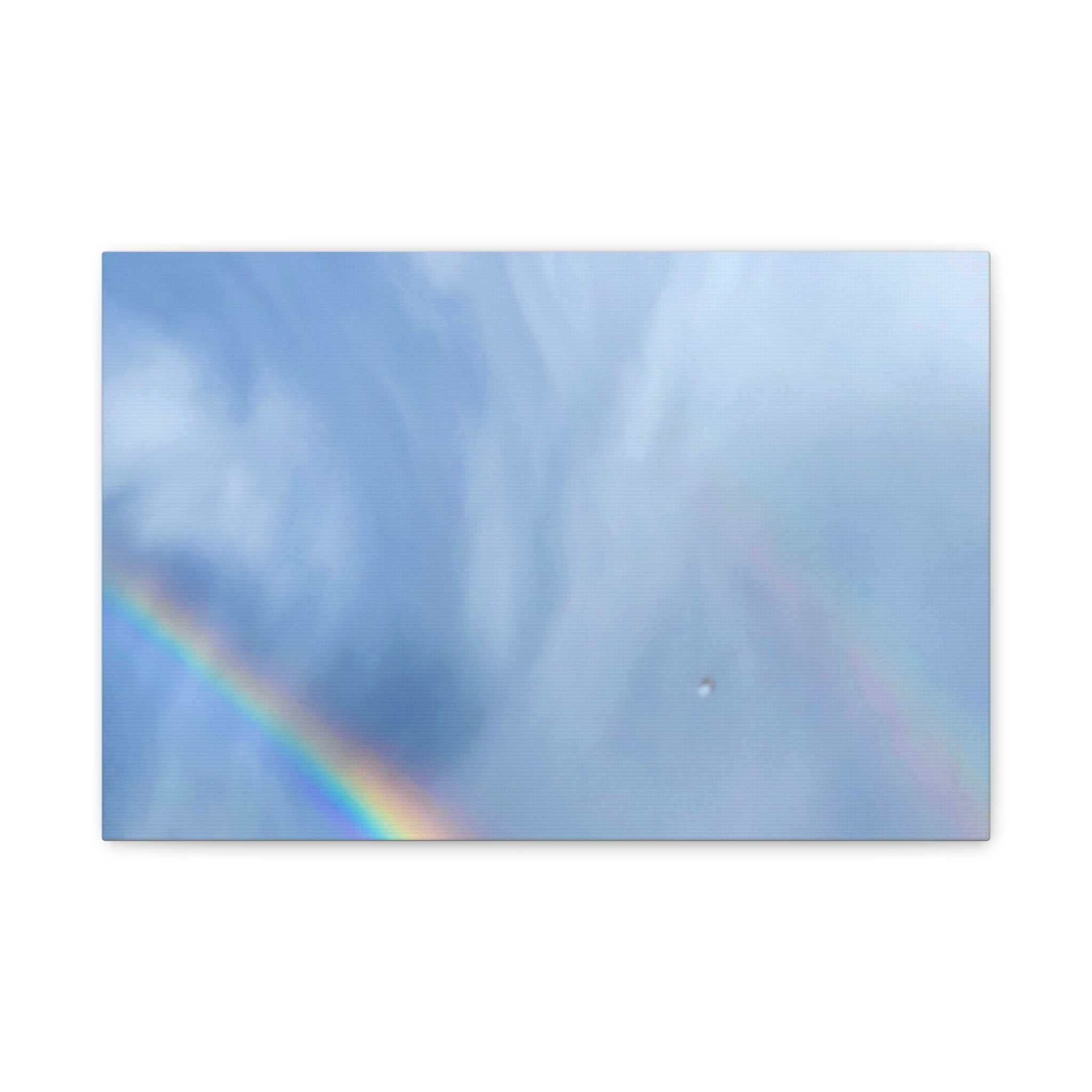 Rainbow Canvas Print, Colorful Wall Art, Home Decor, Nature Inspired Art, Gift for Her, Living Room Decoration