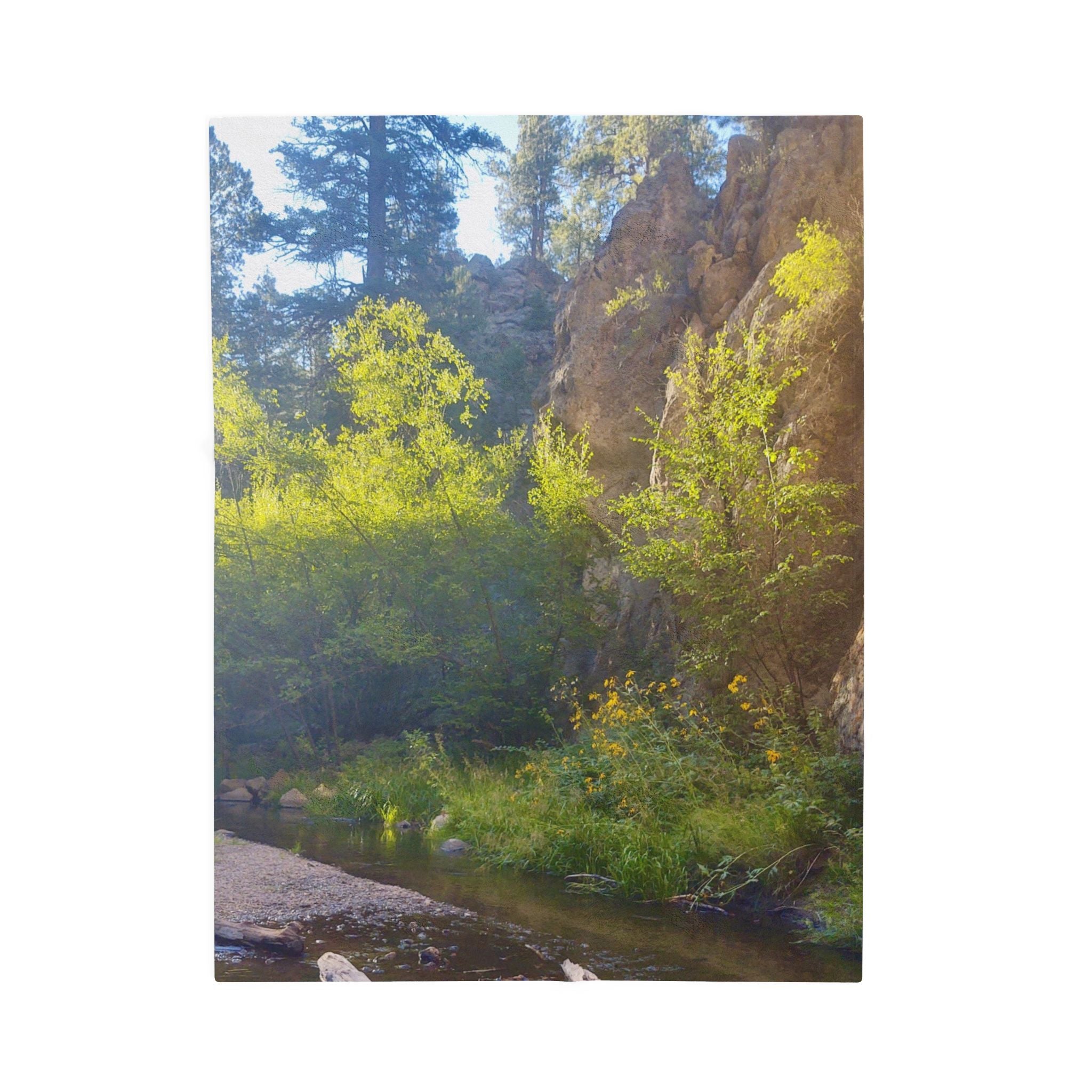 Nature-Inspired Velveteen Plush Blanket | Cozy Gift for Outdoor Lovers, Home Decor, Camping Essential, Soft Throw Blanket, Perfect for [...]