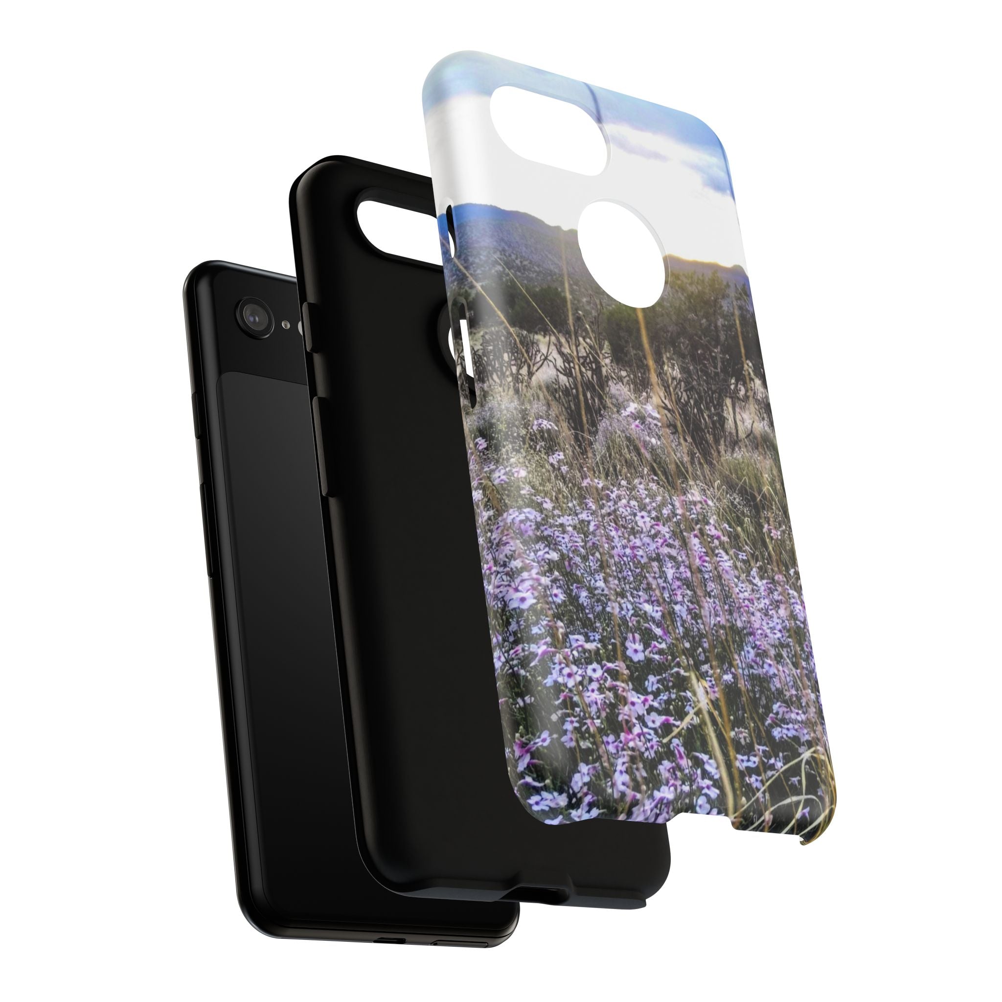 Floral Phone Case, Tough Phone Cover for Outdoor Lovers, Nature-Inspired Accessories, Gift for Photography Enthusiasts, Protective [...]