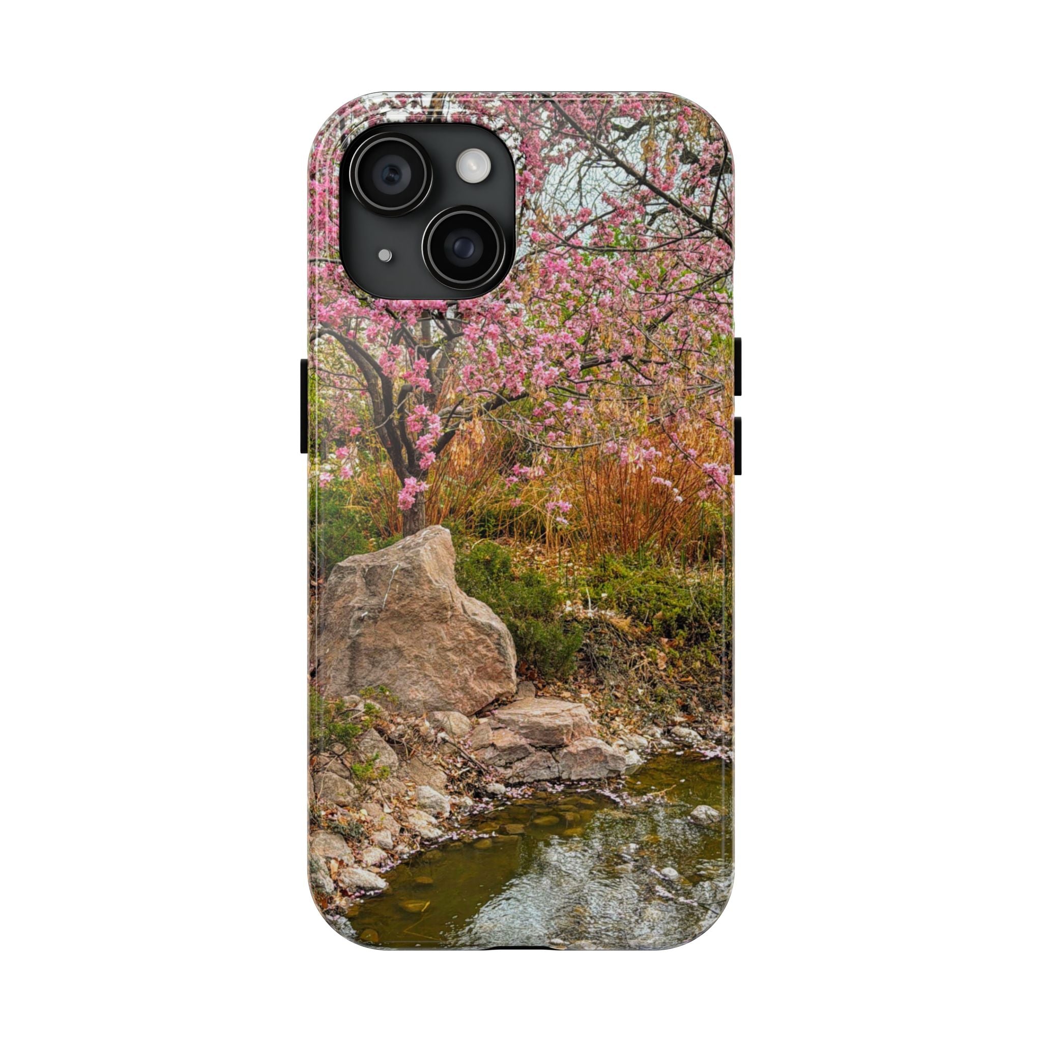 Cherry Blossom Tough Phone Cases - Nature Lover Gift, Floral Phone Accessories, Spring Decor, Custom Cases, Outdoor Adventure