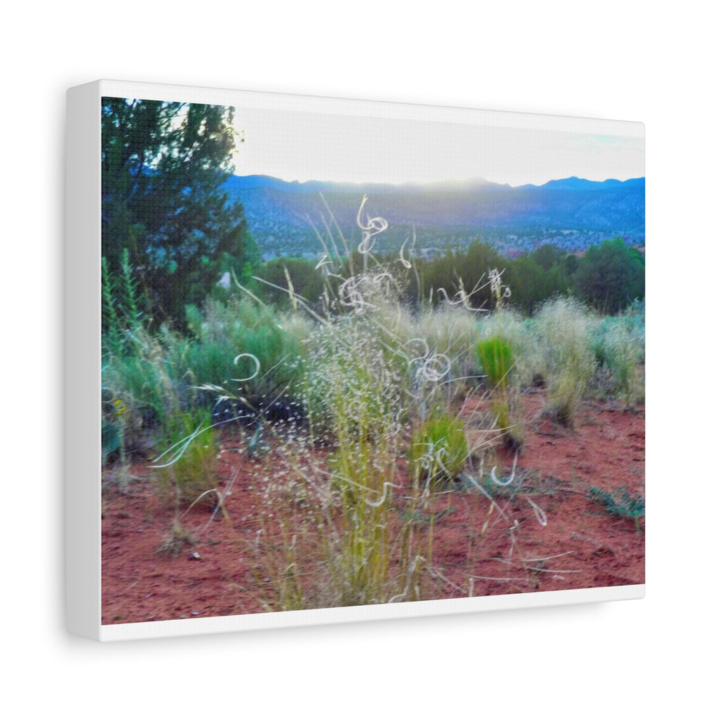 Serene Desert Landscape Canvas Print, Nature Wall Art, Home Decor, Gift for Nature Lovers, Rustic Art for Living Room, Boho Decor