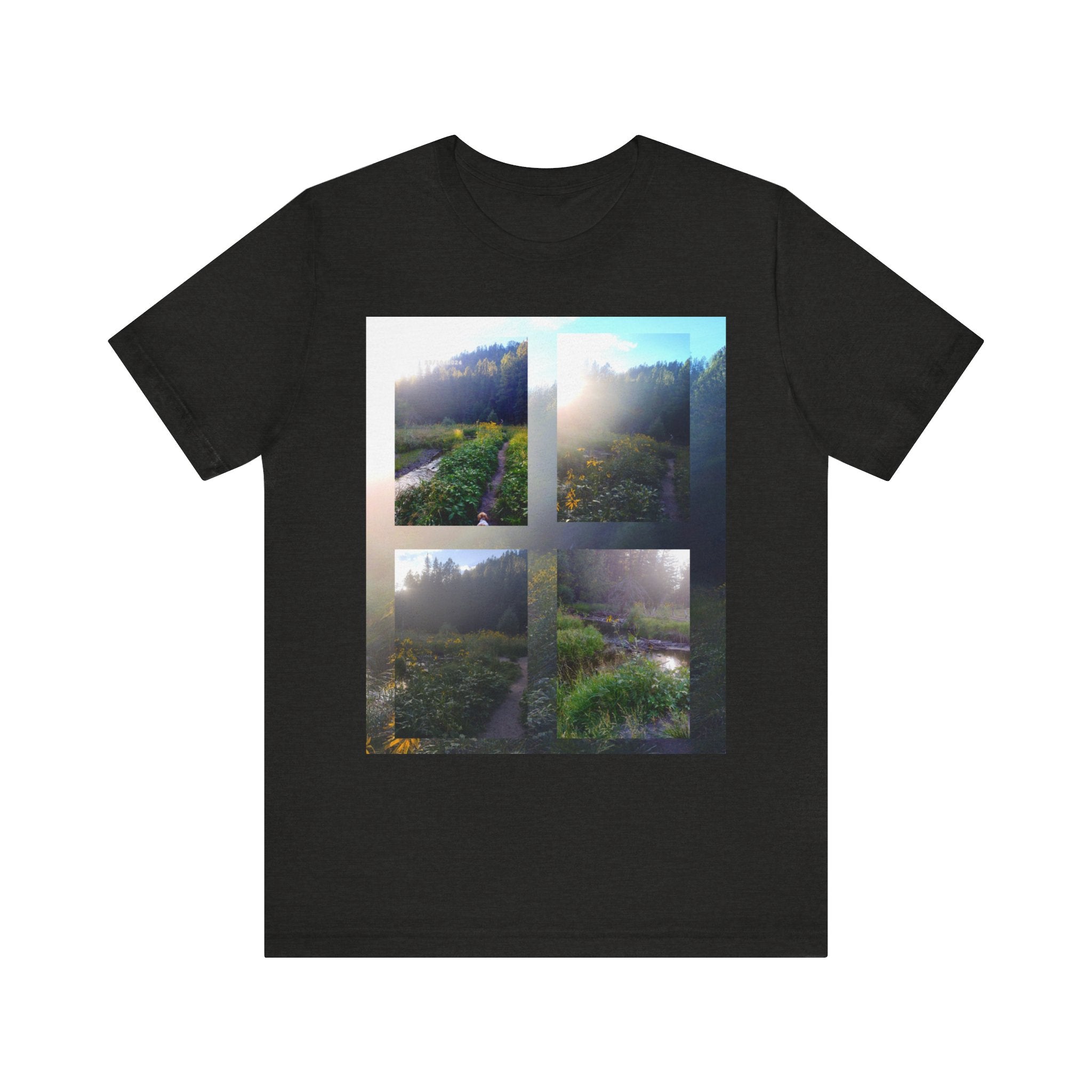 Nature-Inspired Unisex Tee, Eco-Friendly Shirt, Outdoor Lover Gift, Photography T-Shirt, Nature Vibes Clothing