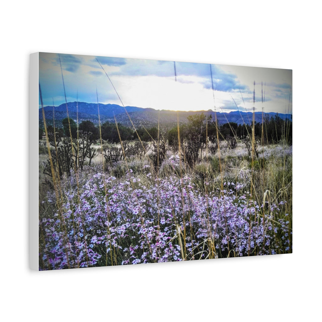 Framed Botanical Wall Art, Floral Canvas Print, Nature Decor, Home Interior Art, Gift for Garden Lovers, Beautiful Flower Landscape