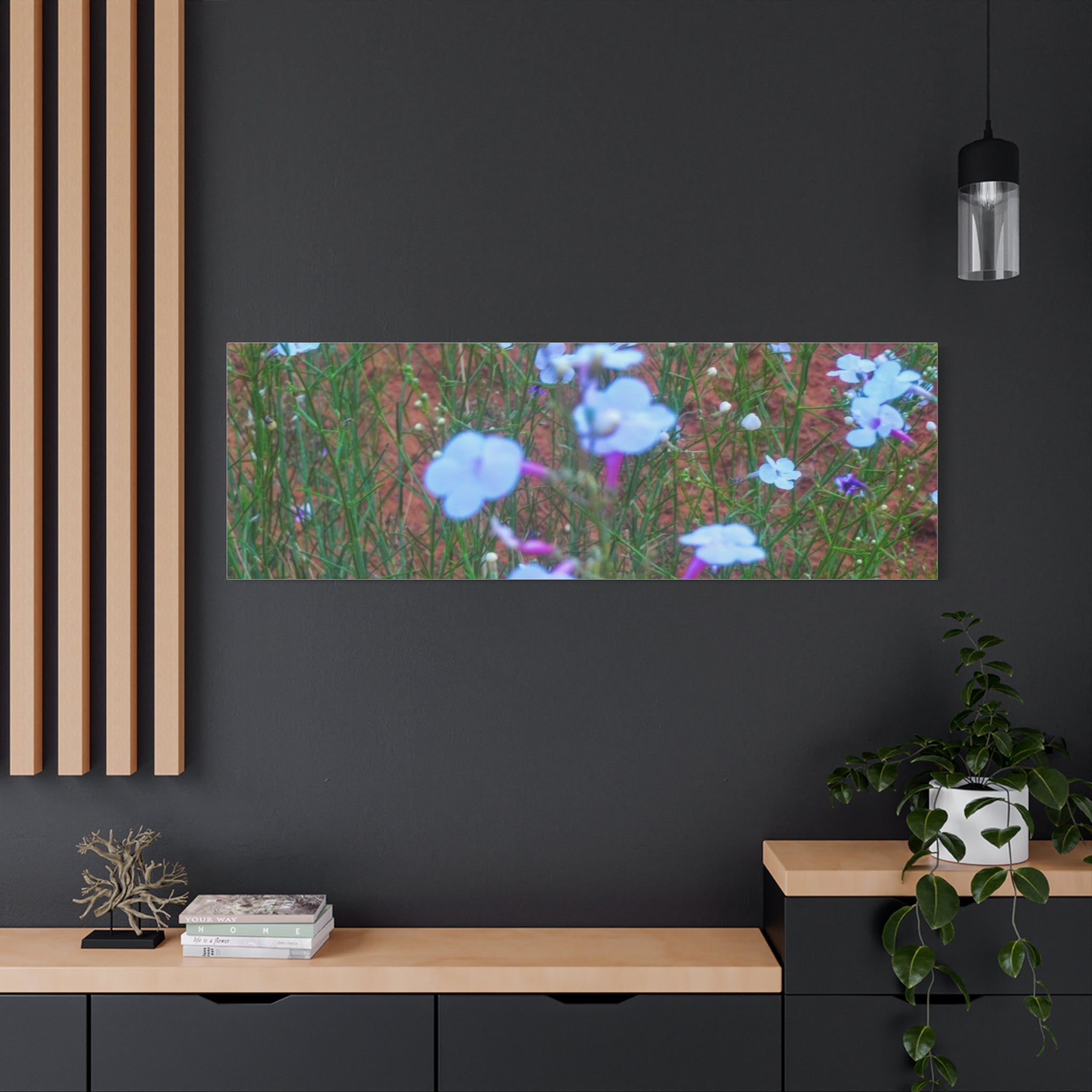 Floral Canvas Wall Art, Home Decor, Wall Hanging, Gift Idea, Nature Art, Flower Print