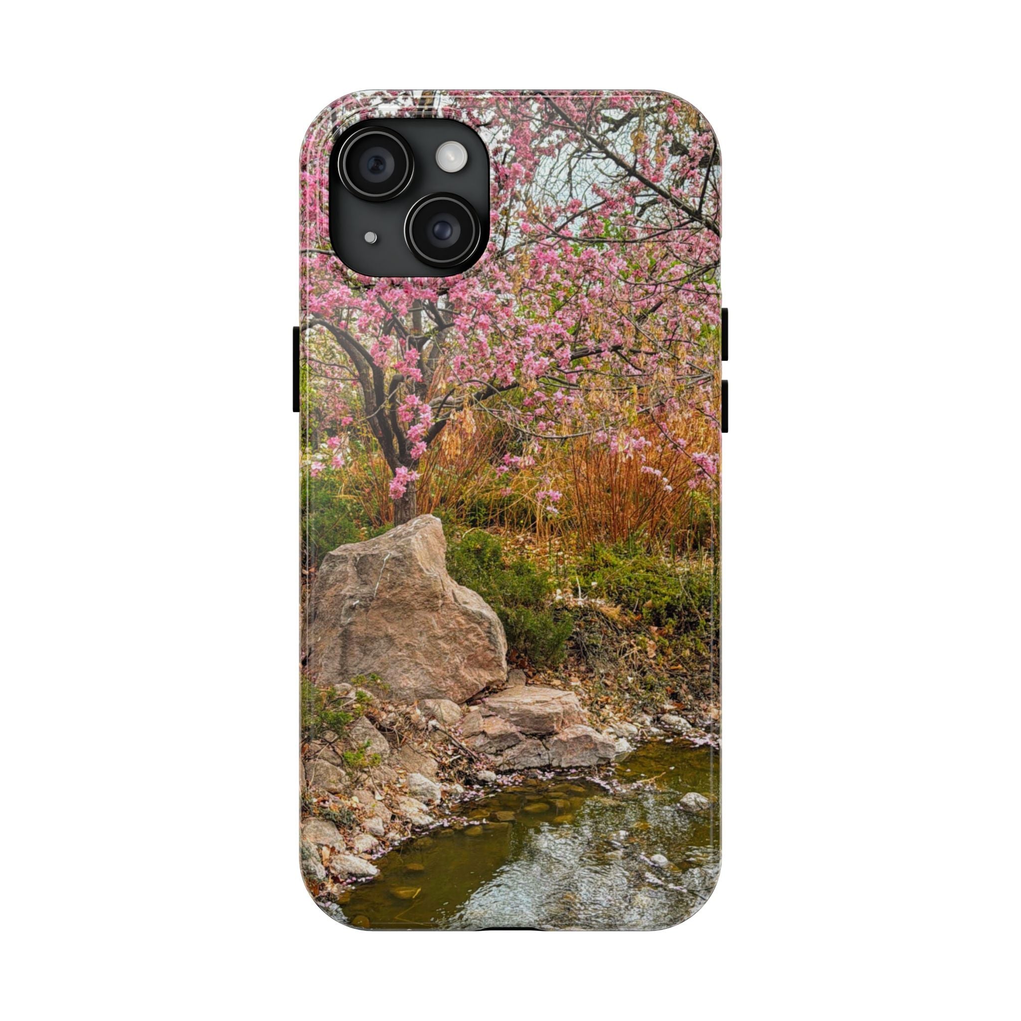 Cherry Blossom Tough Phone Cases - Nature Lover Gift, Floral Phone Accessories, Spring Decor, Custom Cases, Outdoor Adventure