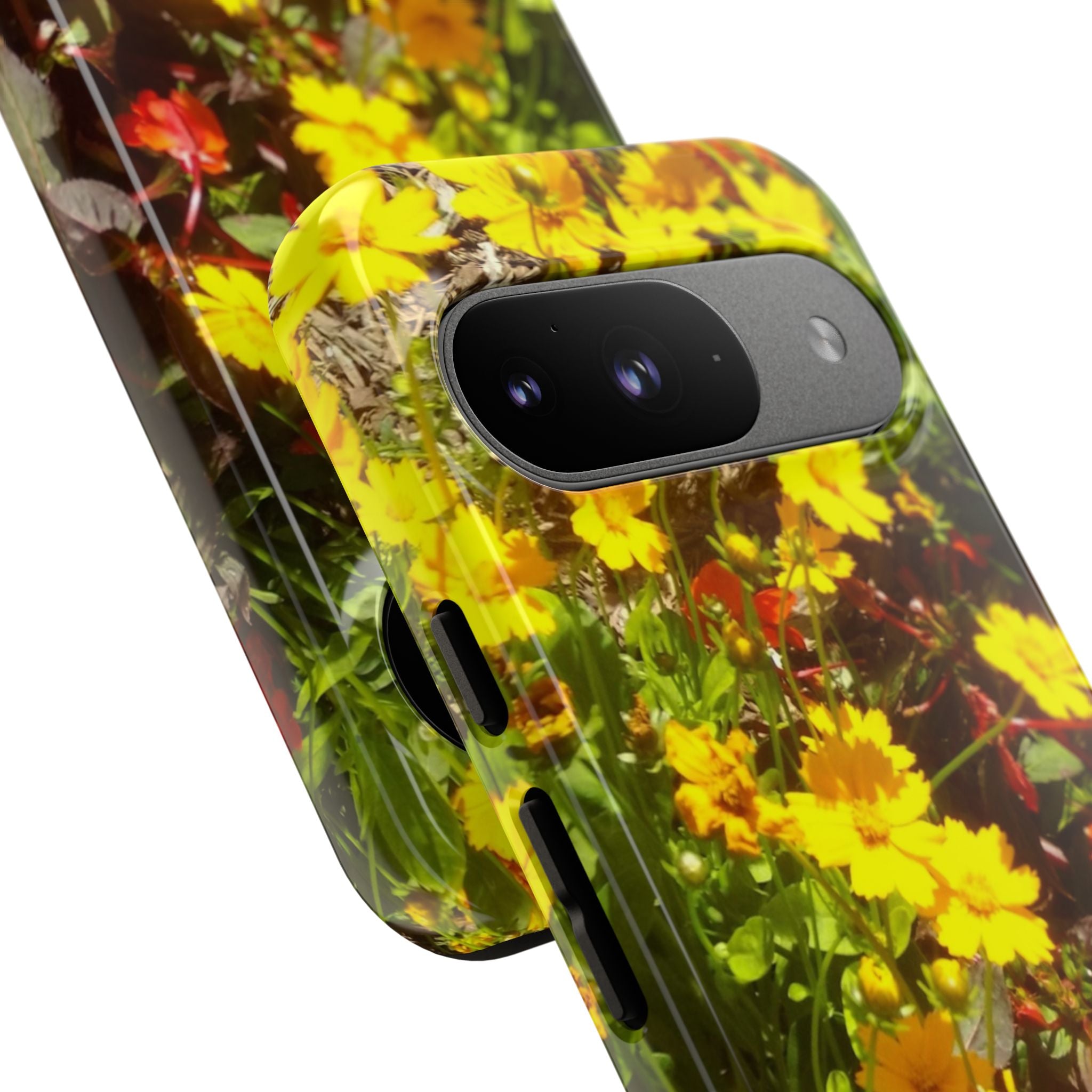 Floral Phone Case - Tough Cases with Vibrant Yellow Flowers, Protective Floral Cover, Spring Decor, Gift Idea for Nature Lovers, [...]