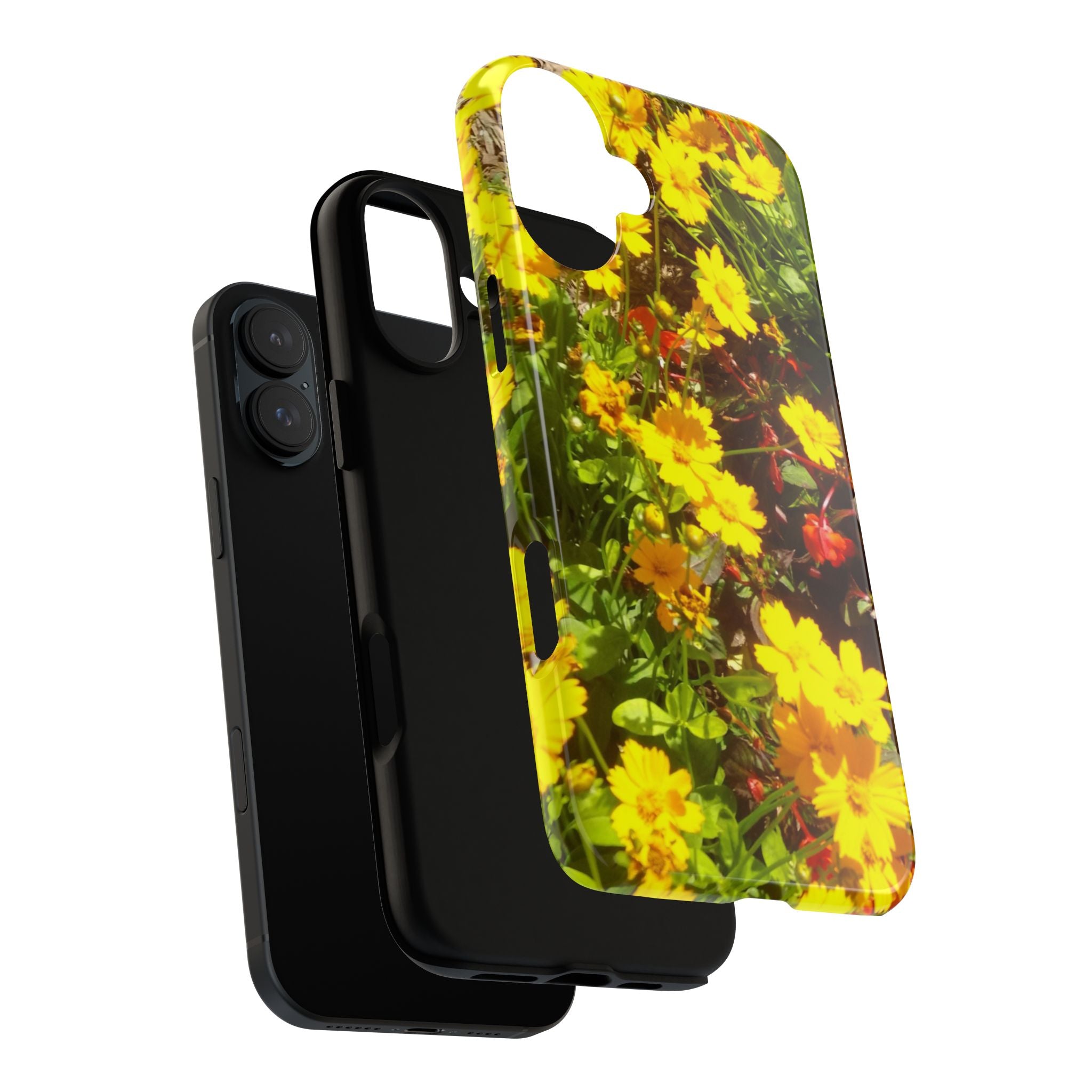 Floral Phone Case - Tough Cases with Vibrant Yellow Flowers, Protective Floral Cover, Spring Decor, Gift Idea for Nature Lovers, [...]