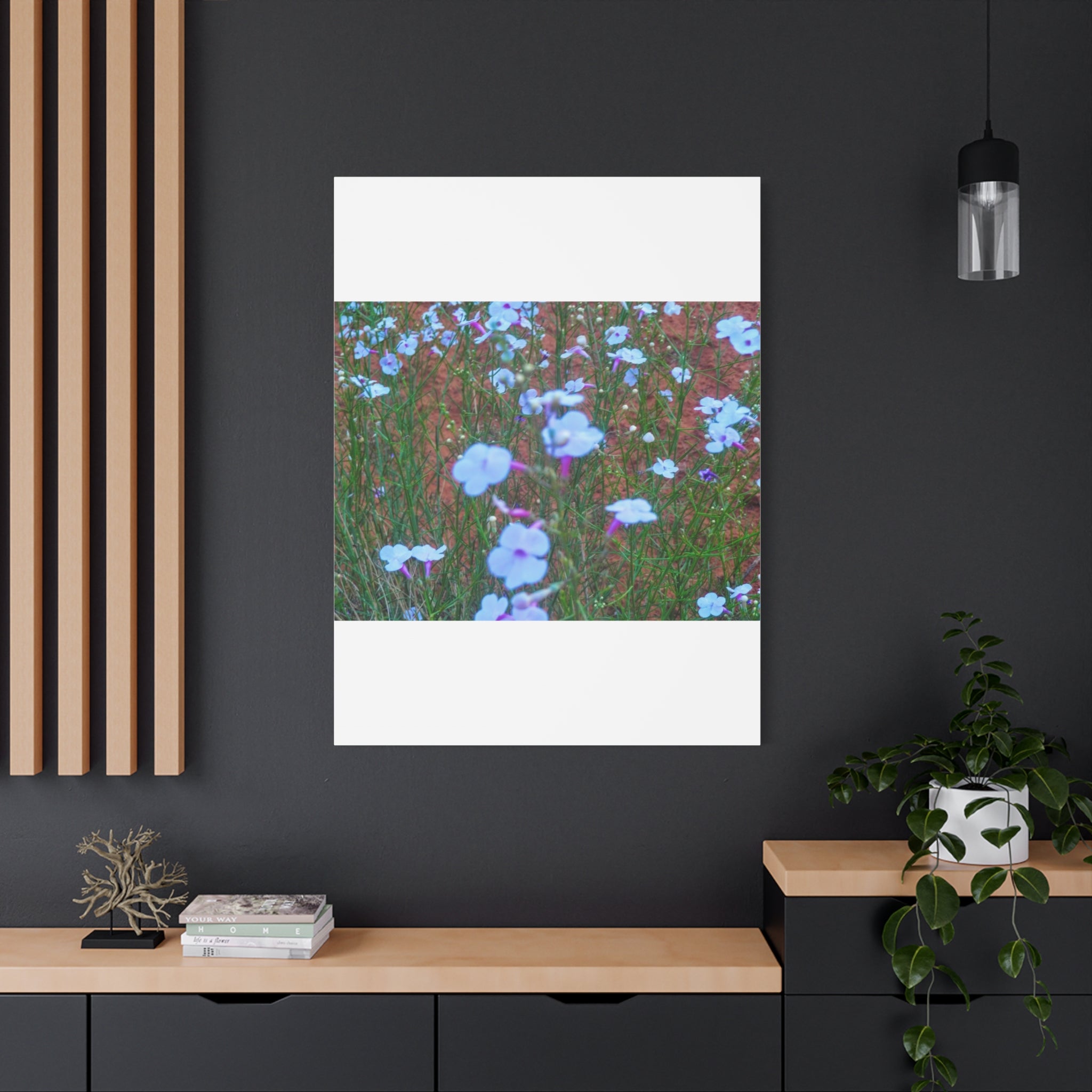 Floral Canvas Wall Art, Home Decor, Wall Hanging, Gift Idea, Nature Art, Flower Print