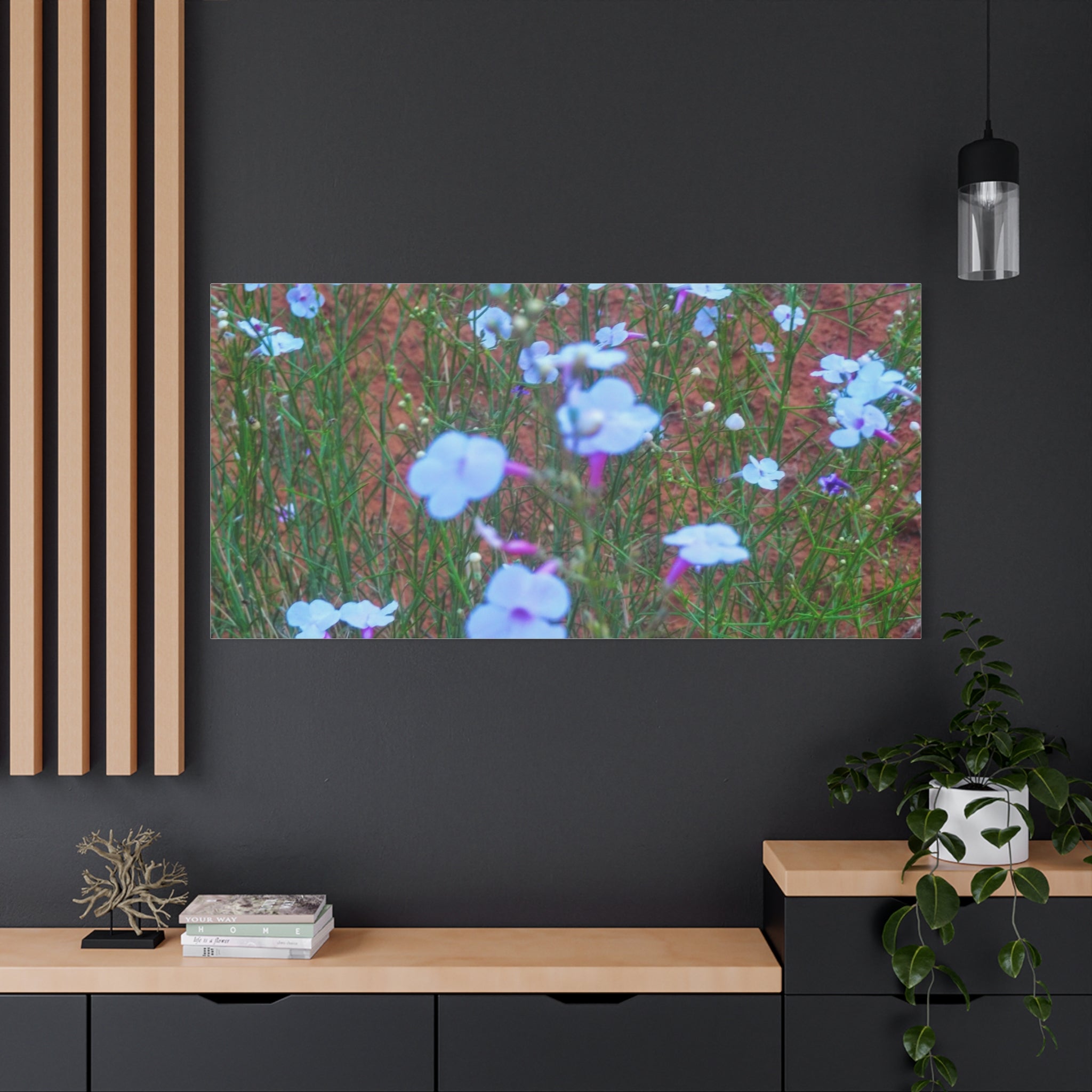 Floral Canvas Wall Art, Home Decor, Wall Hanging, Gift Idea, Nature Art, Flower Print