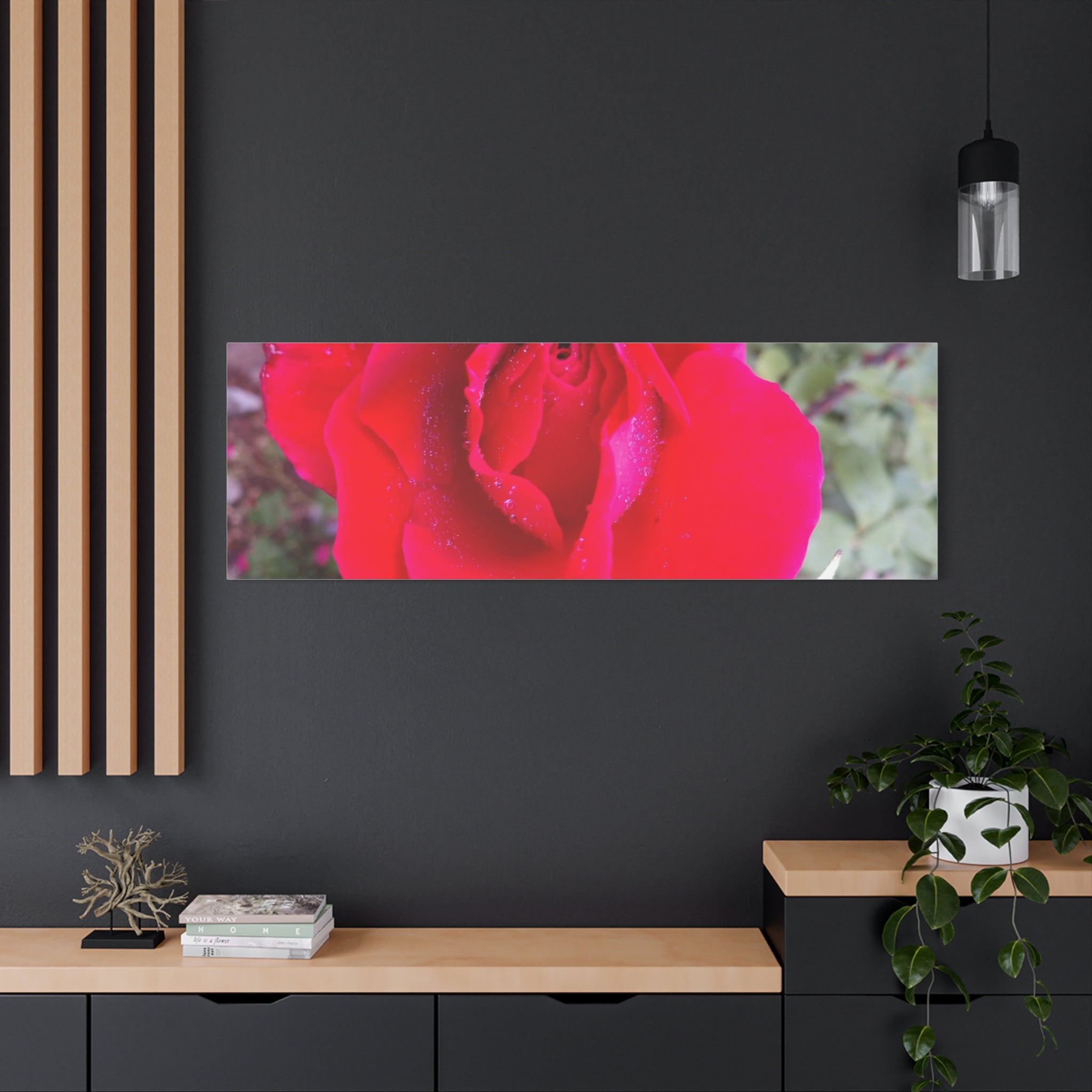 Vibrant Floral Canvas Art, Elegant Wall Decor, Perfect for Home, Gifts, Mother's Day, and Weddings