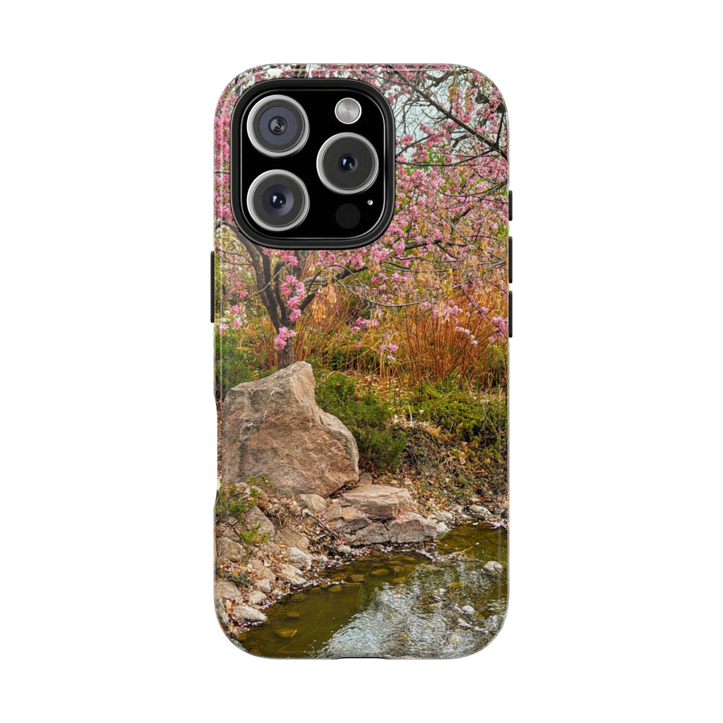 Cherry Blossom Tough Phone Cases - Nature Lover Gift, Floral Phone Accessories, Spring Decor, Custom Cases, Outdoor Adventure