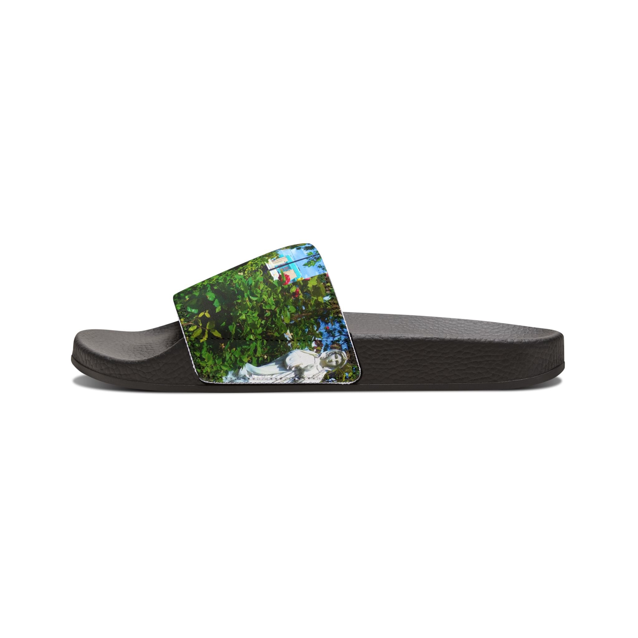 Men's Removable-Strap Sandals with Nature Design, Casual Summer Footwear, Outdoor Sandals, Vacation Slippers, Gift for Him