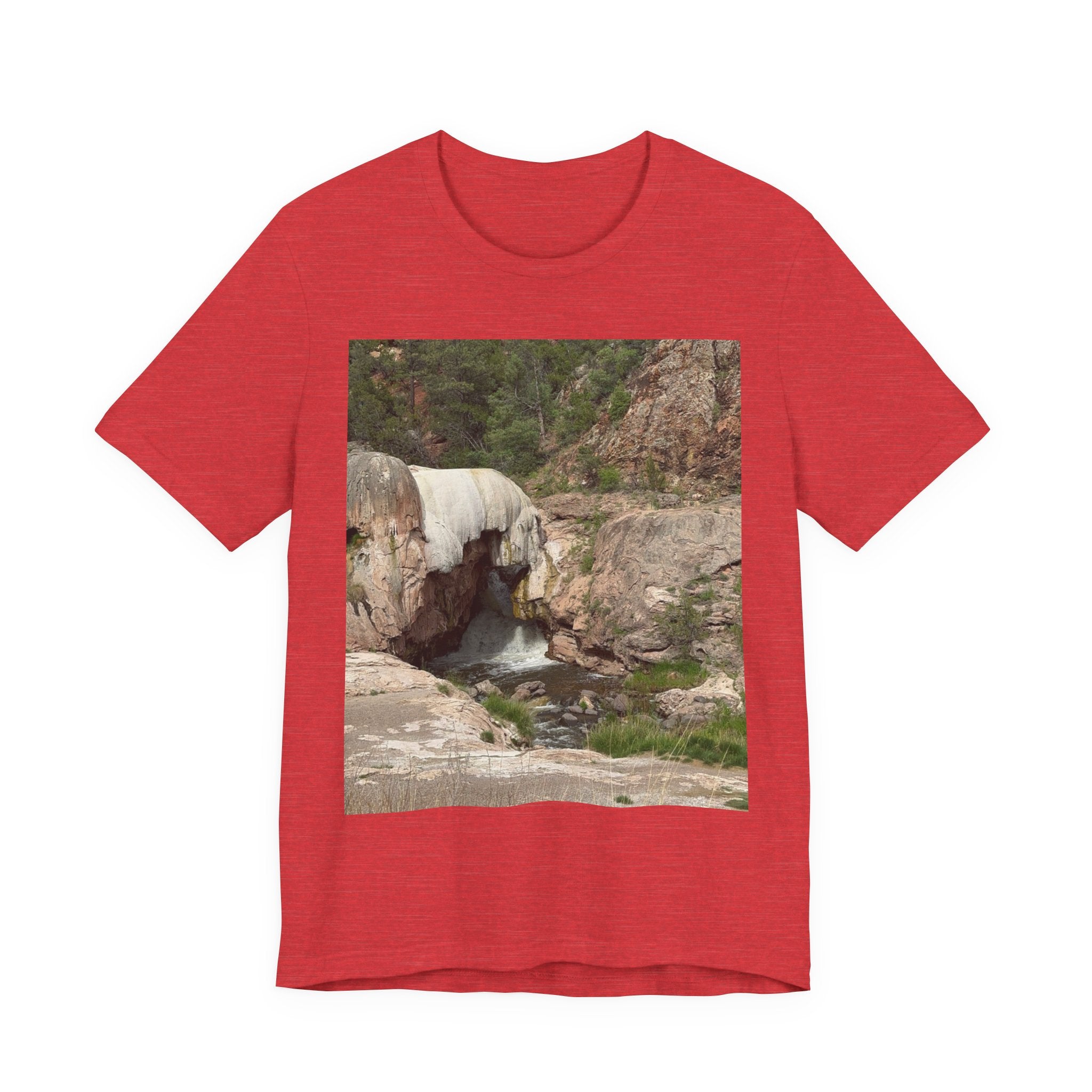 Waterfall Graphic Tee - Nature Lovers Unisex Shirt, Hiking Apparel, Summer Outfit, Gift for Adventure Seekers, Outdoor Enthusiasts