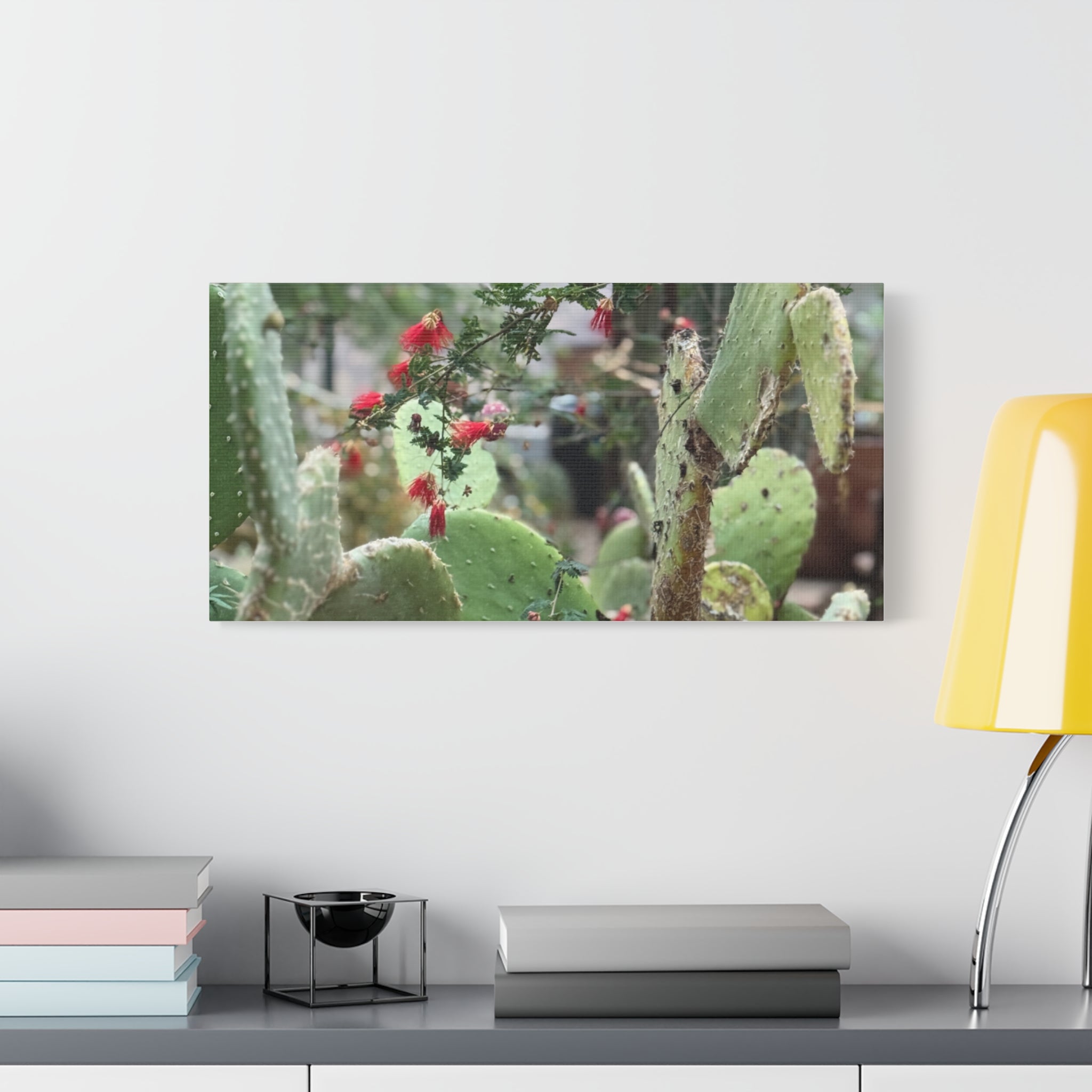 Cactus Artwork Print, Botanical Wall Decor, Succulent Canvas, Nature Lover Gift, Home Decoration