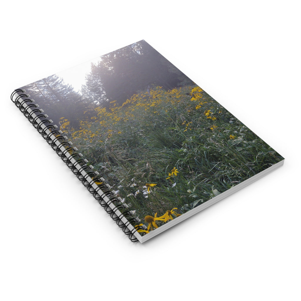 Nature-Inspired Spiral Notebook - Brighten Your Ideas, Perfect for Journaling, School Notes, Gifts, Nature Lovers