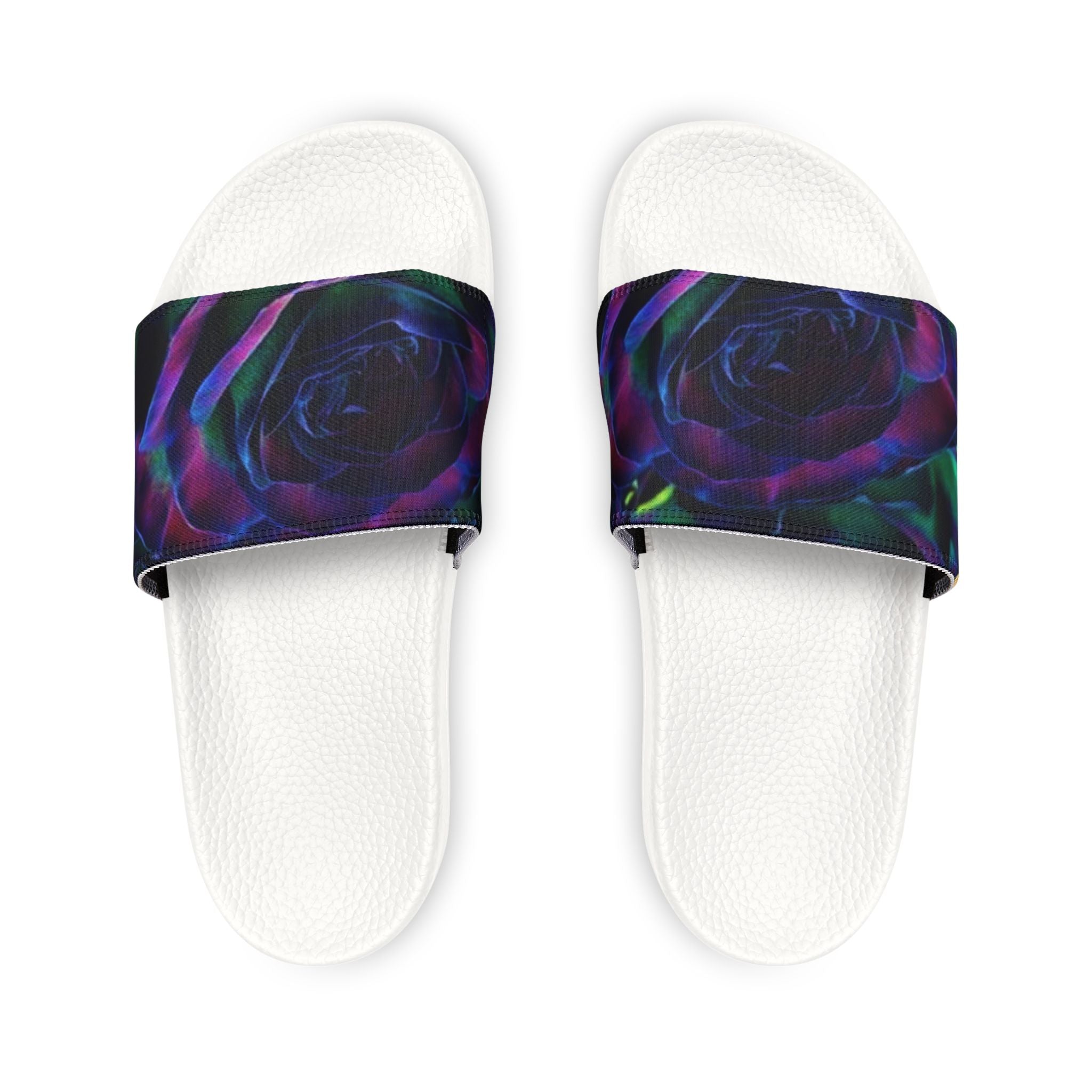 Stylish Women's Sandals - Adjustable Straps, Unique Rose Design, Summer Footwear, Vacation Slippers, Perfect Gift