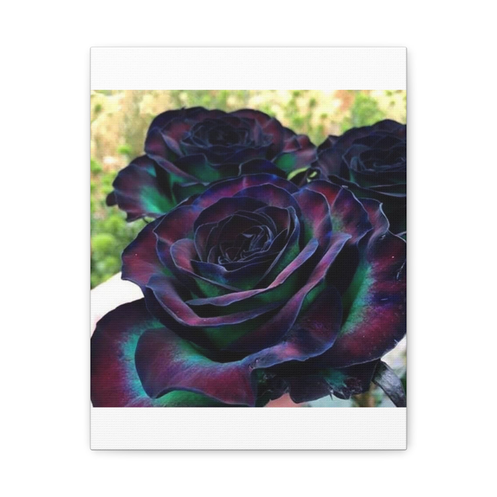 Matte Canvas Wall Art Print of Mystical Roses, Colorful Home Decor, Unique Gift for Art Lovers, Flower Wall Decor, Floral Artwork, [...]