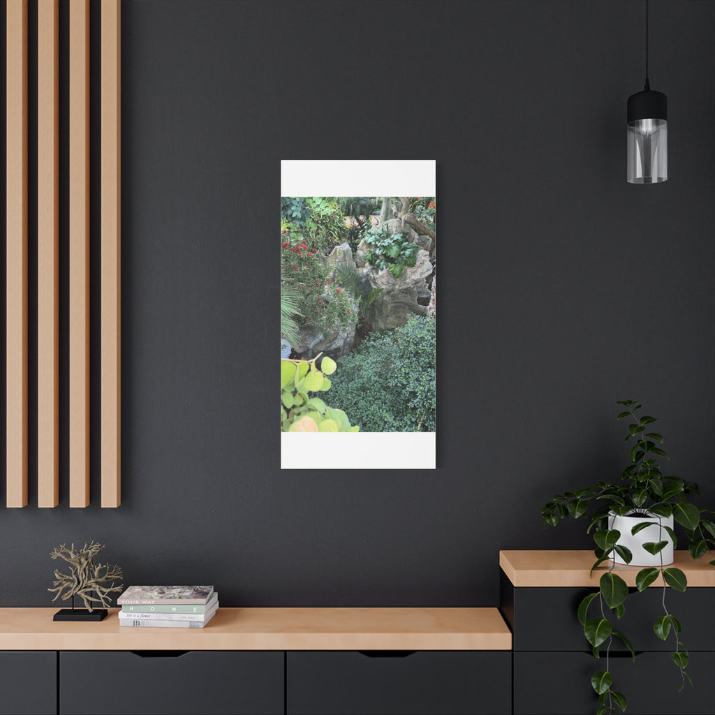 Canvas Wall Art, Tropical Garden Print, Home Decor, Botanical Artwork, Nature Lover Gift, Modern Interior Design