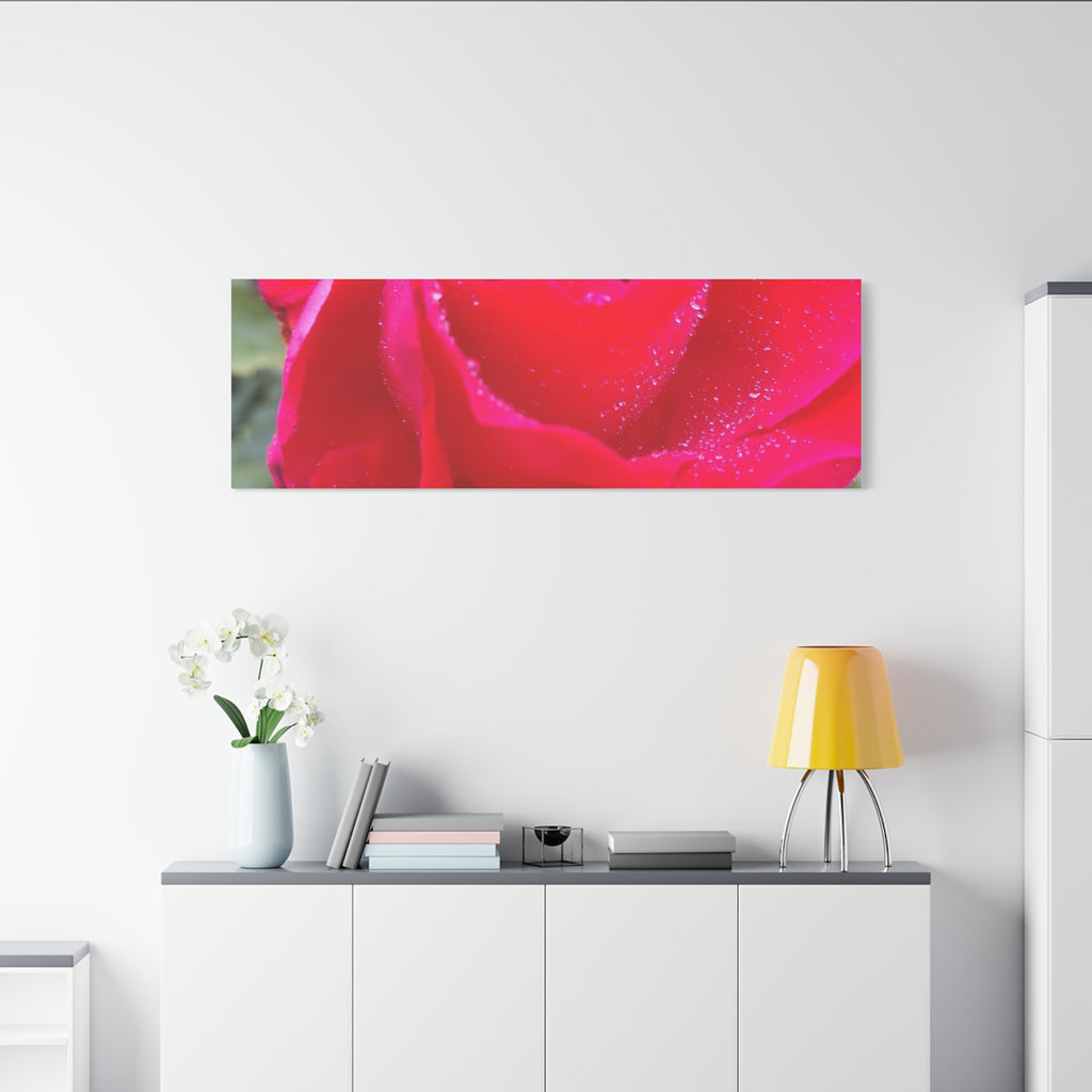 Stunning Floral Canvas Print, Home Decor, Wall Art, Gift for Flower Lovers, Red Rose Art, Mother's Day Gift