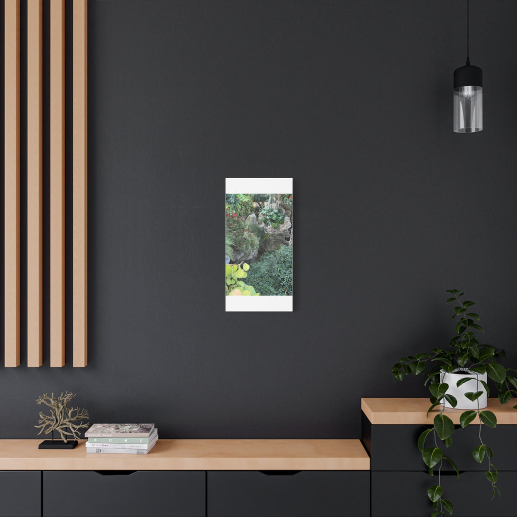 Canvas Wall Art, Tropical Garden Print, Home Decor, Botanical Artwork, Nature Lover Gift, Modern Interior Design