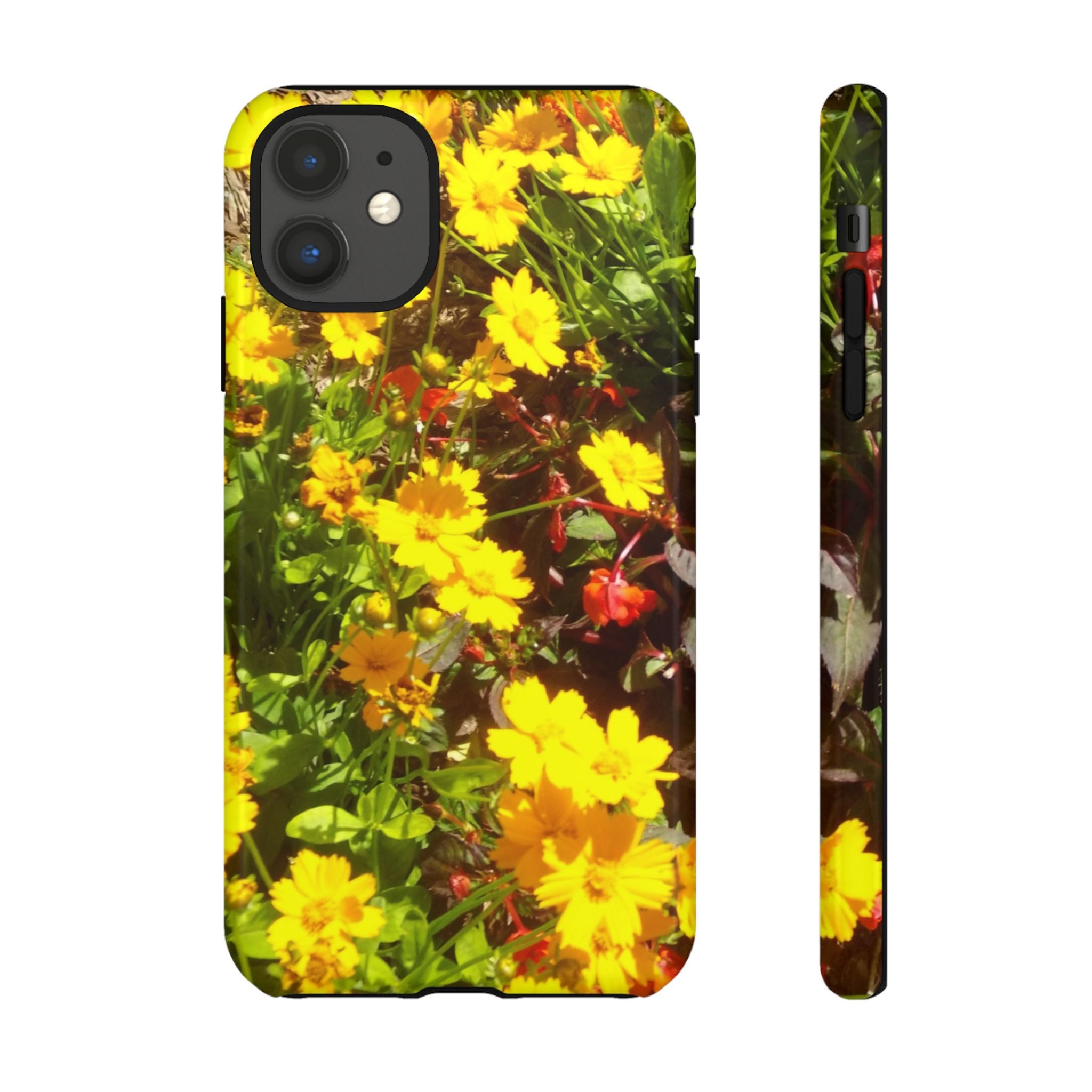 Floral Phone Case - Tough Cases with Vibrant Yellow Flowers, Protective Floral Cover, Spring Decor, Gift Idea for Nature Lovers, [...]