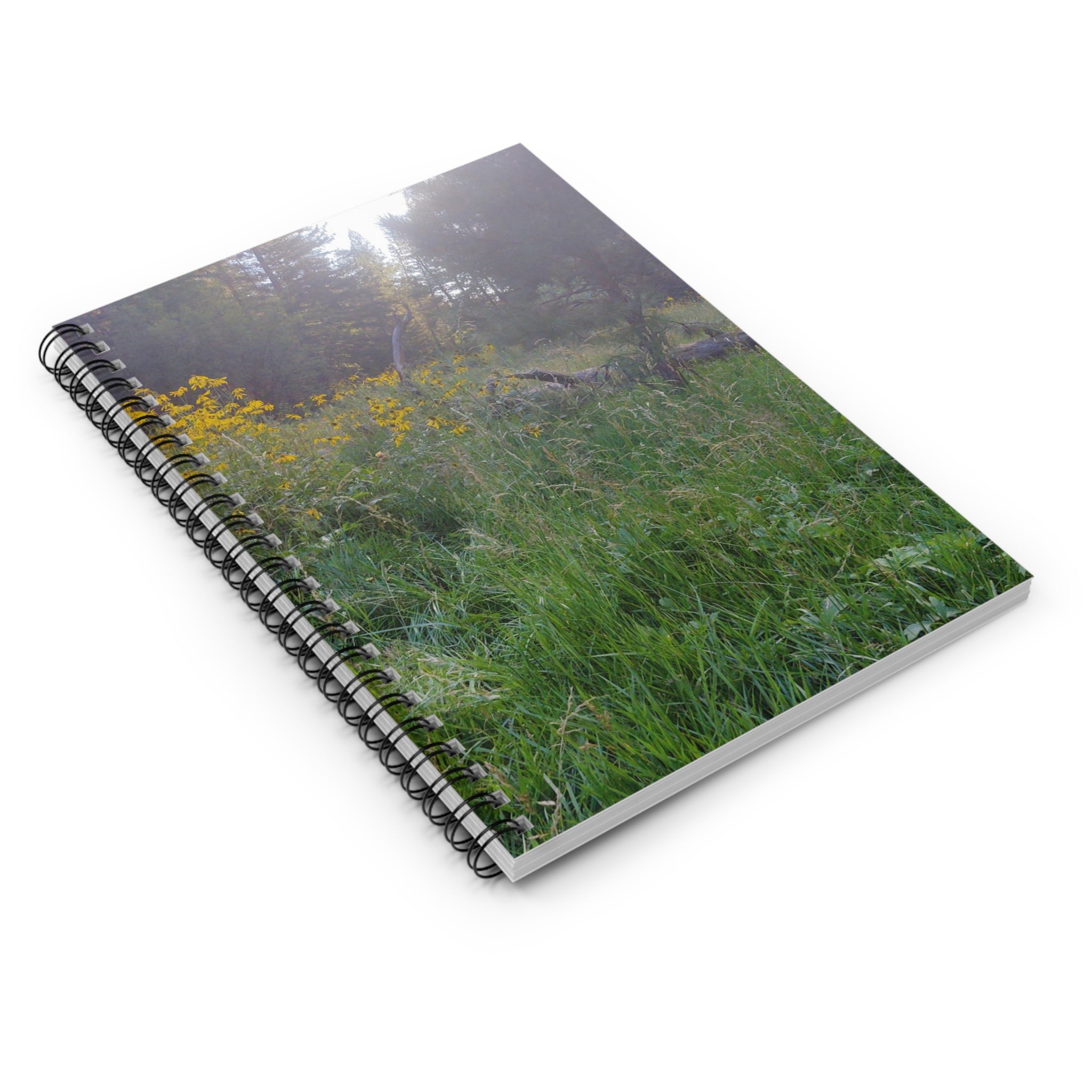 Spiral Notebook - Nature Inspired, Floral Design, Perfect for Journaling and Note-Taking, Gift for Writers, Students, and Nature Lovers