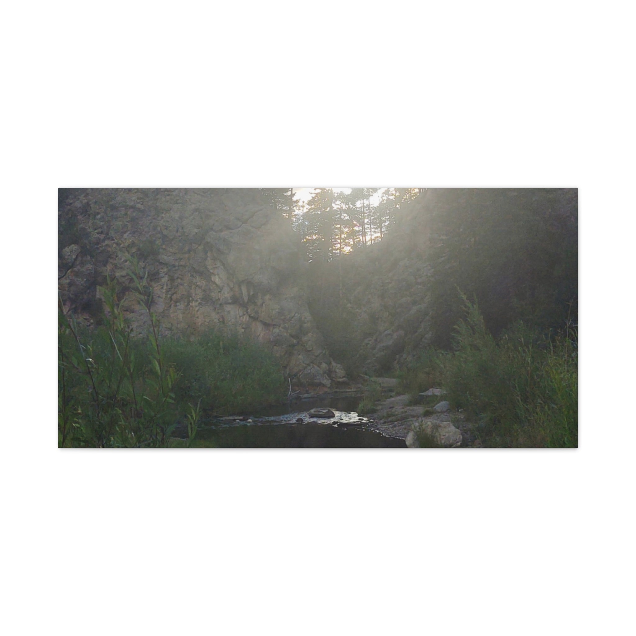 Nature Wall Art Canvas Print for Home Decor, Serene Landscape Artwork, Office Decor, Gift for Nature Lovers, Outdoor Photography