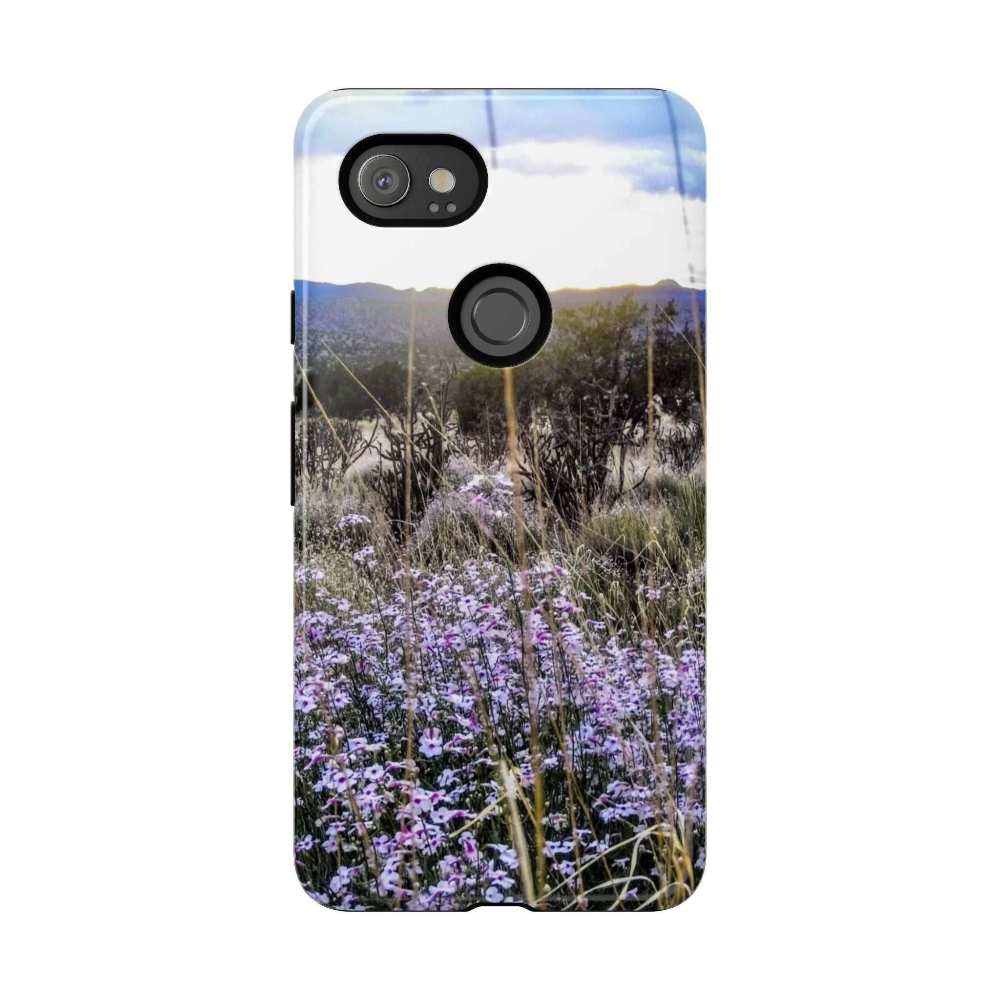Floral Phone Case, Tough Phone Cover for Outdoor Lovers, Nature-Inspired Accessories, Gift for Photography Enthusiasts, Protective [...]