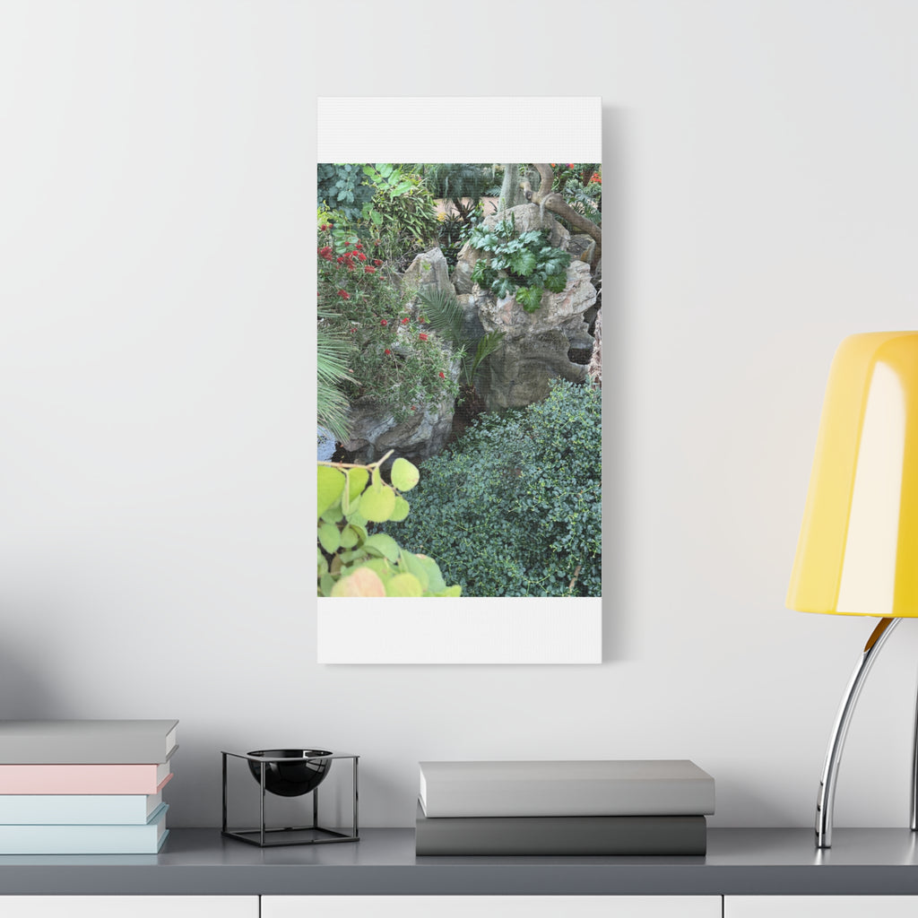 Canvas Wall Art, Tropical Garden Print, Home Decor, Botanical Artwork, Nature Lover Gift, Modern Interior Design