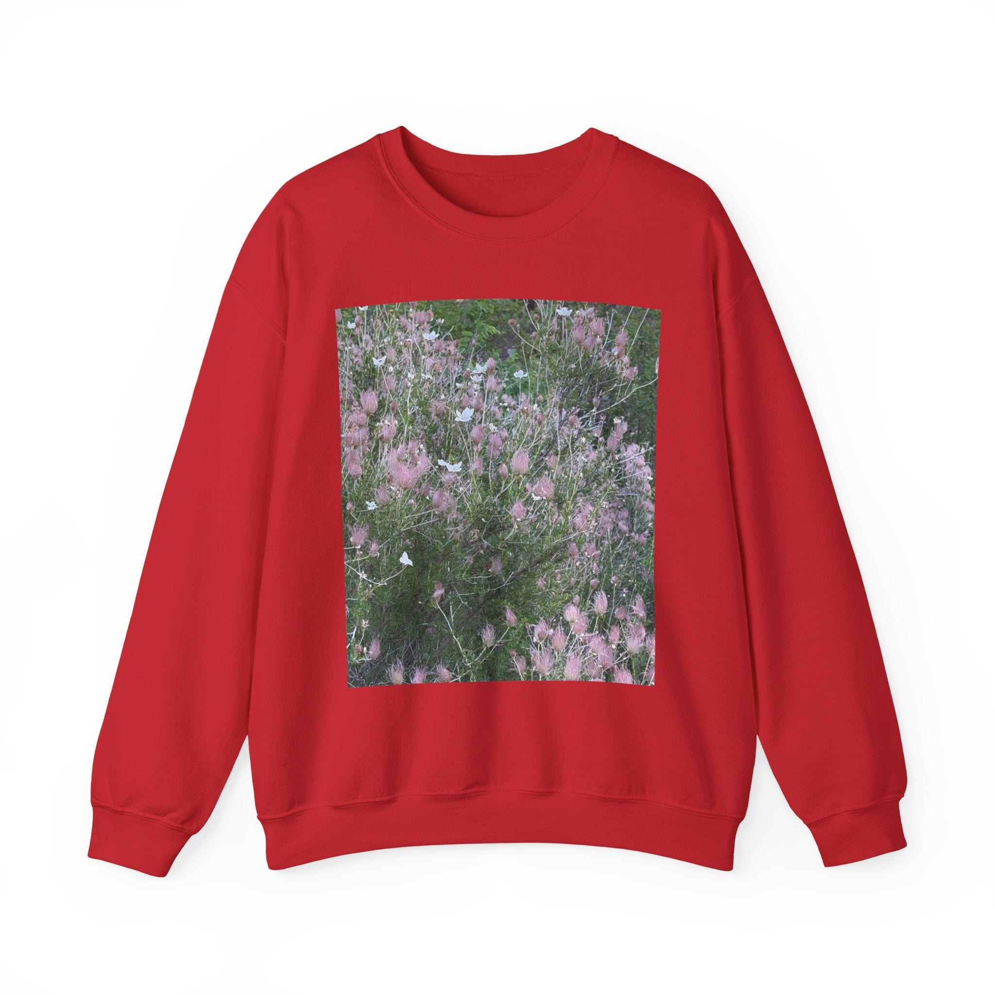 Floral Graphic Crewneck Sweatshirt | Cozy Unisex Apparel, Casual Wear, Plant Lover Gift, Spring Fashion, Everyday Comfort