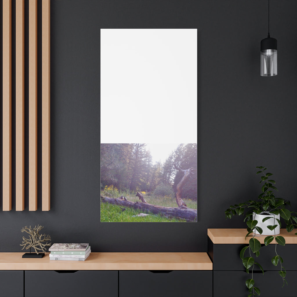 Matte Canvas Wall Art - Serene Nature Scene, Perfect for Home Decor, Gift for Nature Lovers, Office Wall Decoration, Rustic Art Print