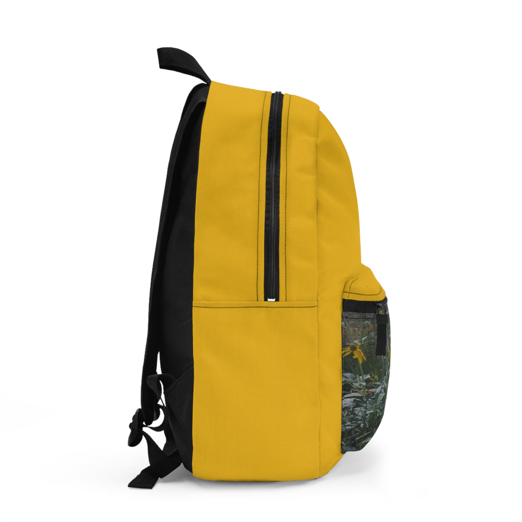 Vibrant Floral Backpack, Nature Lover's Bag, Everyday Backpack, Perfect for School, Travel, Eco-Friendly Gift