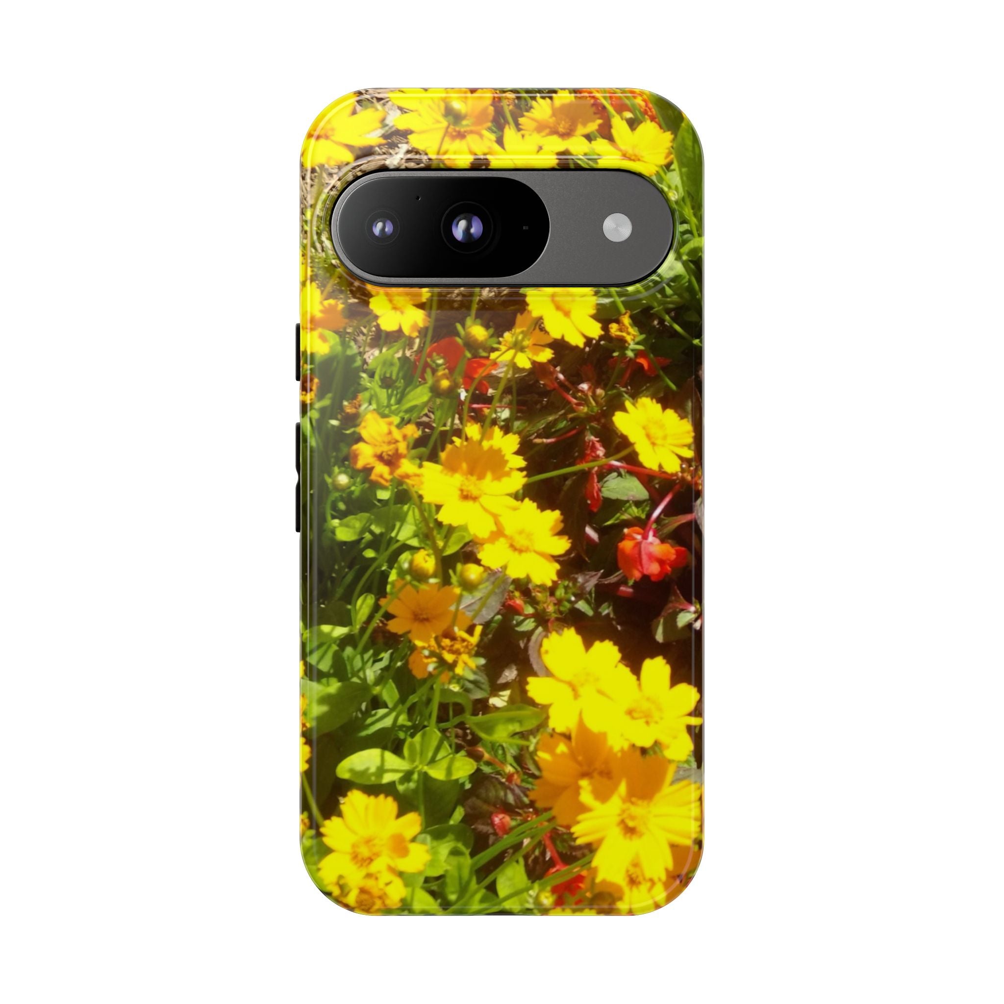 Floral Phone Case - Tough Cases with Vibrant Yellow Flowers, Protective Floral Cover, Spring Decor, Gift Idea for Nature Lovers, [...]