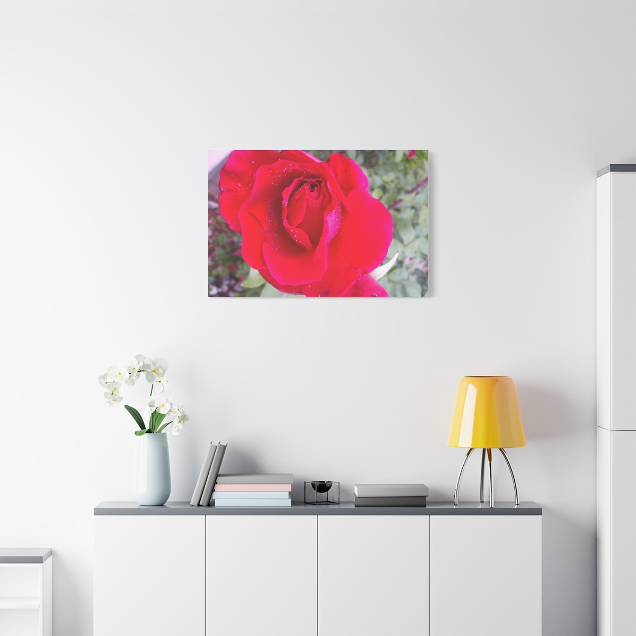Vibrant Floral Canvas Art, Elegant Wall Decor, Perfect for Home, Gifts, Mother's Day, and Weddings