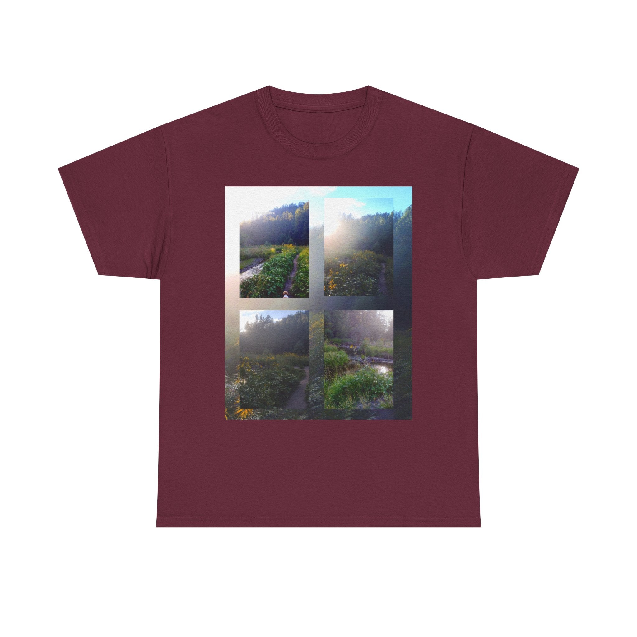 Scenic Nature Tee - Unisex Heavy Cotton T-Shirt, Perfect for Outdoor Lovers, Nature Walks, Gift for Nature Enthusiasts, Casual Wear, [...]