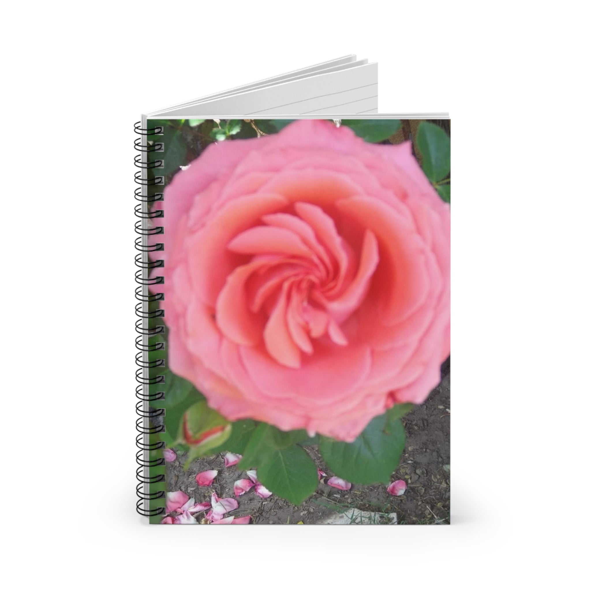 Elegant Floral Spiral Notebook - Perfect for Journaling, Note-Taking, Gifts, School, and Creative Writing