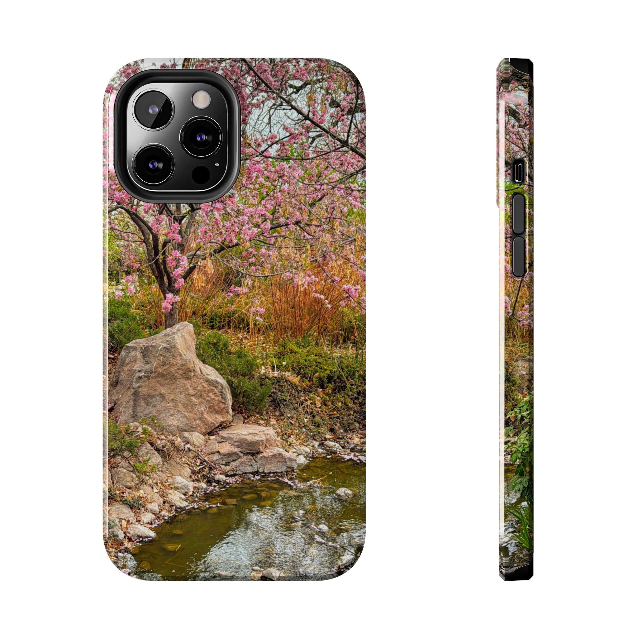 Cherry Blossom Tough Phone Cases - Nature Lover Gift, Floral Phone Accessories, Spring Decor, Custom Cases, Outdoor Adventure