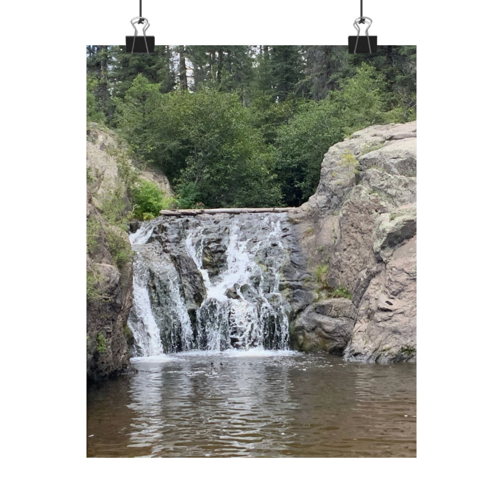 Serene Nature Posters, Home Decor Wall Art, Gift for Nature Lovers, Tranquil Landscape Prints, Waterfall Artwork