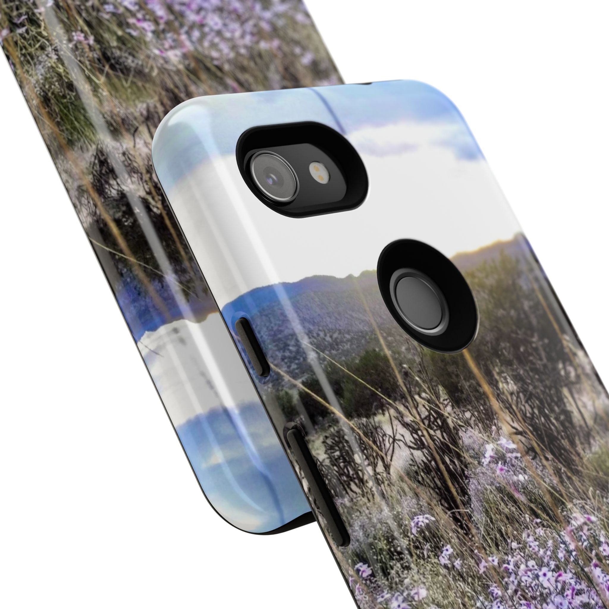Floral Phone Case, Tough Phone Cover for Outdoor Lovers, Nature-Inspired Accessories, Gift for Photography Enthusiasts, Protective [...]