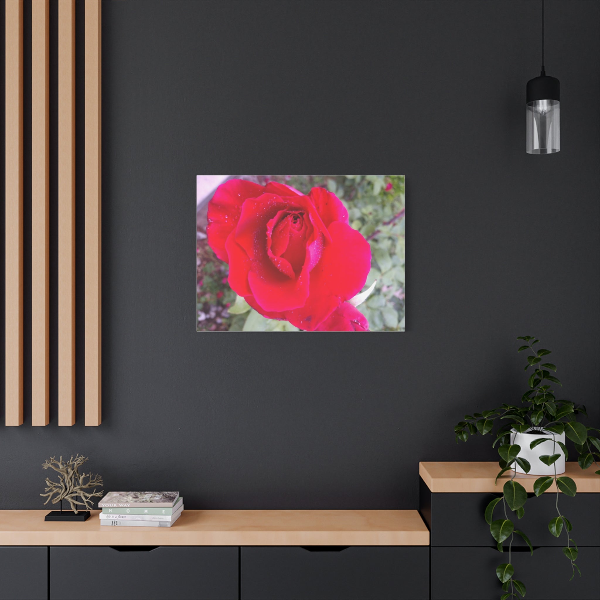 Vibrant Floral Canvas Art, Elegant Wall Decor, Perfect for Home, Gifts, Mother's Day, and Weddings