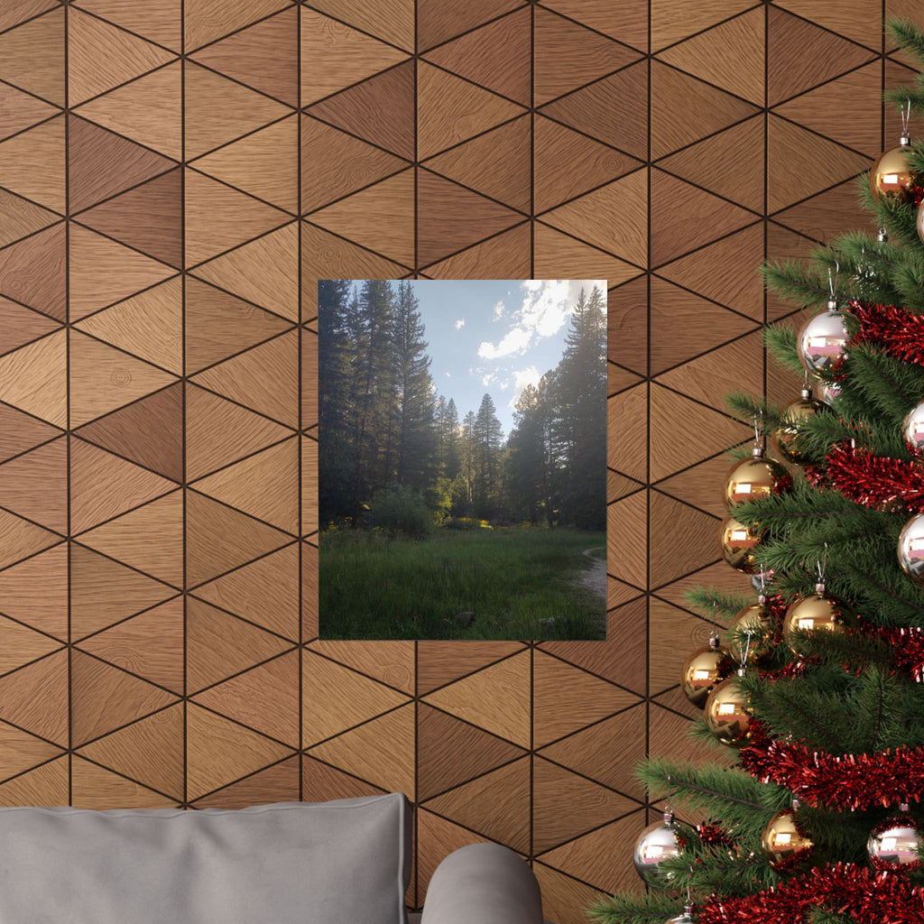 Nature-Inspired Matte Vertical Posters, Forest Art Decor, Home Wall Art, Outdoor Lover Gift, Tranquil Nature Prints