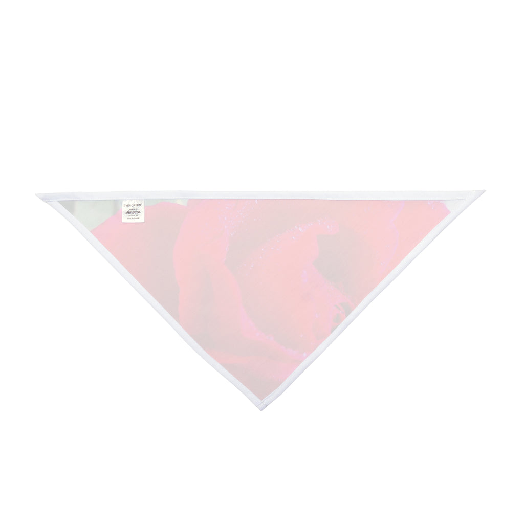 Pet Bandana with Floral Design, Cute Dog Accessory, Pet Gift, Summer Fashion, Dog Bandana for Birthdays, Pet Parties, and Everyday Wear