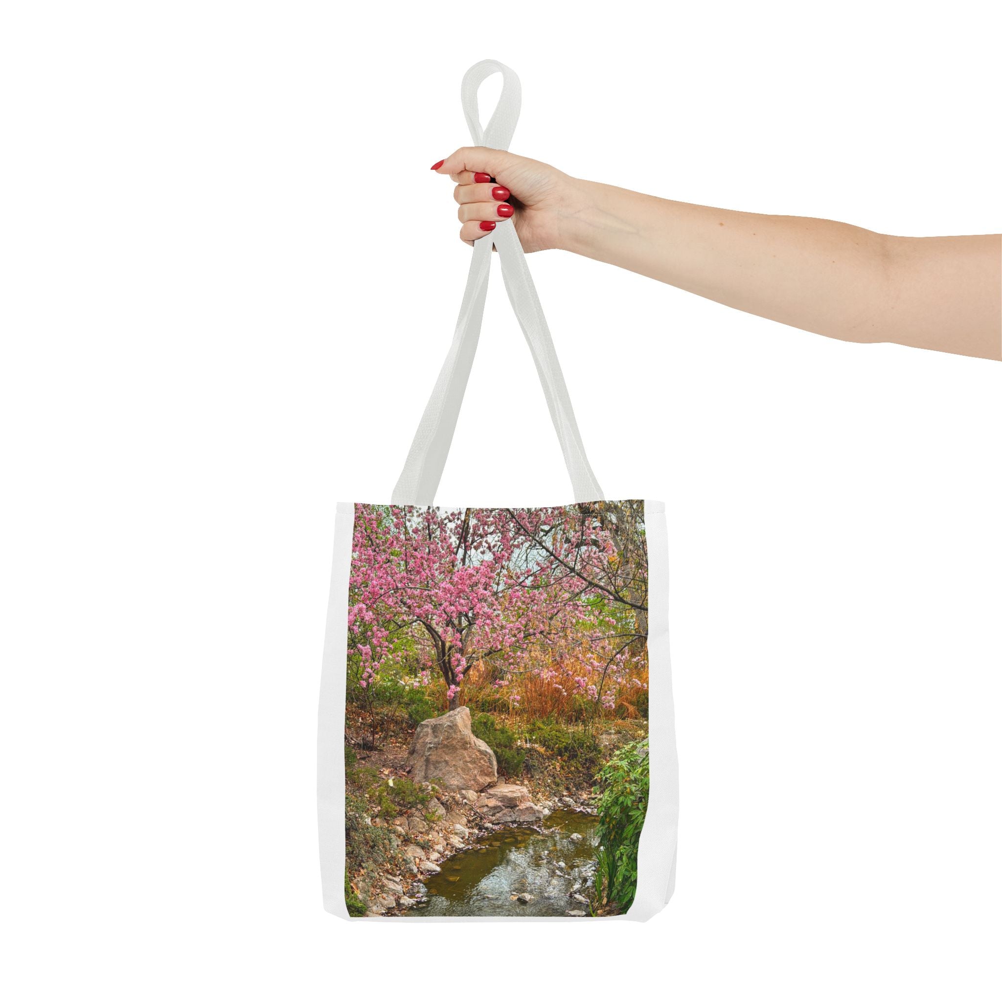 Blossom Dreams Tote Bag, Floral Tote, Eco-Friendly Shopping Bag, Spring Gift, Nature Lover's Accessory, Travel Bag
