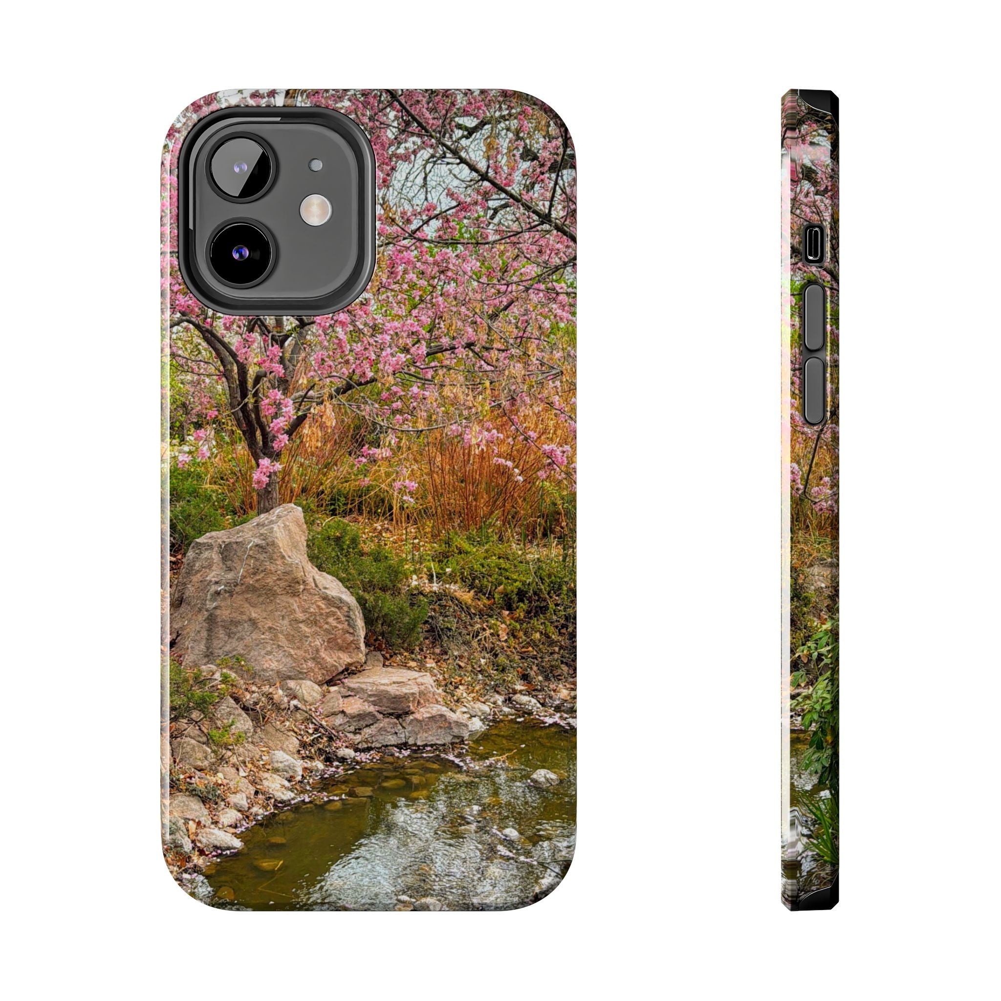 Cherry Blossom Tough Phone Cases - Nature Lover Gift, Floral Phone Accessories, Spring Decor, Custom Cases, Outdoor Adventure